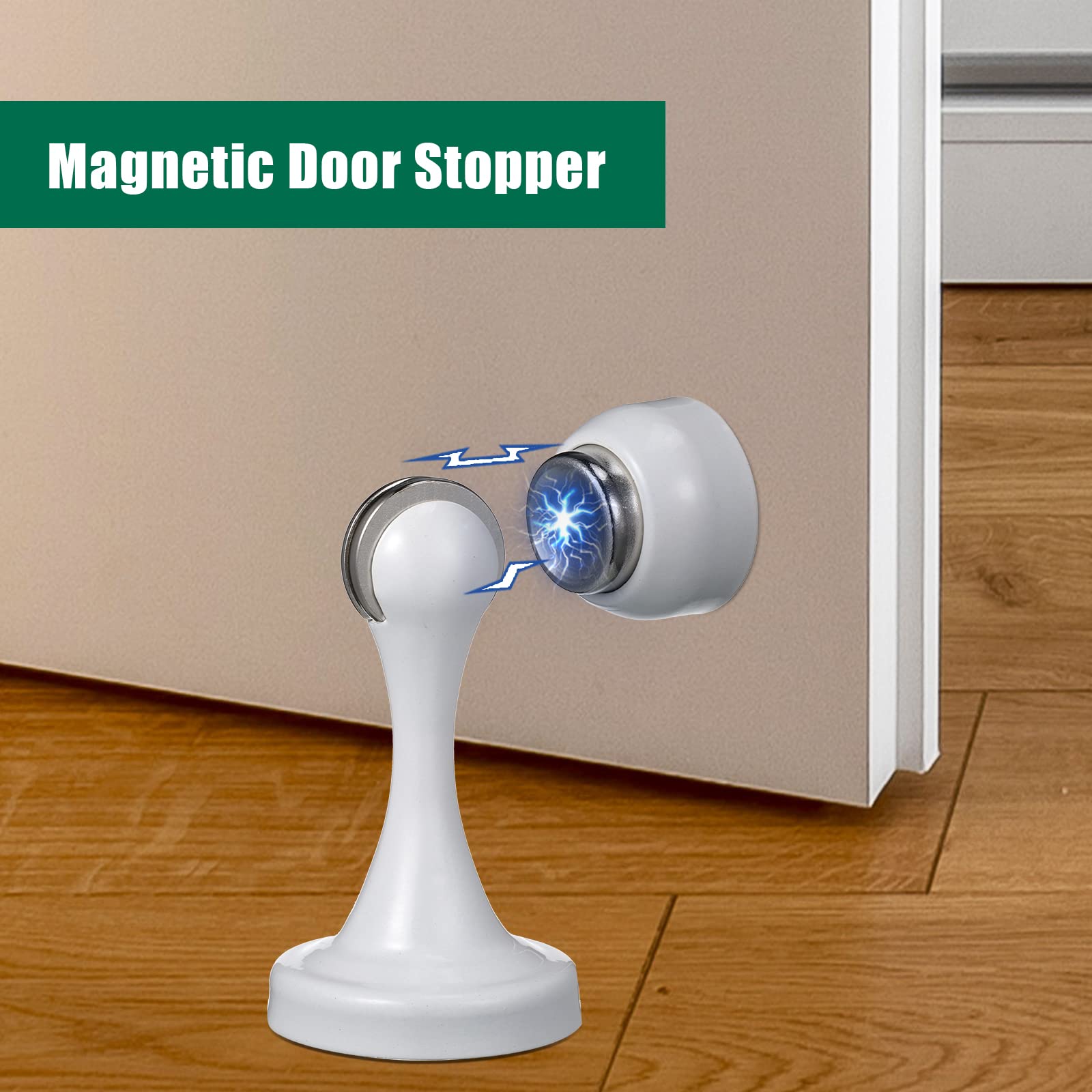 8 Pcs Magnetic Door Stopper