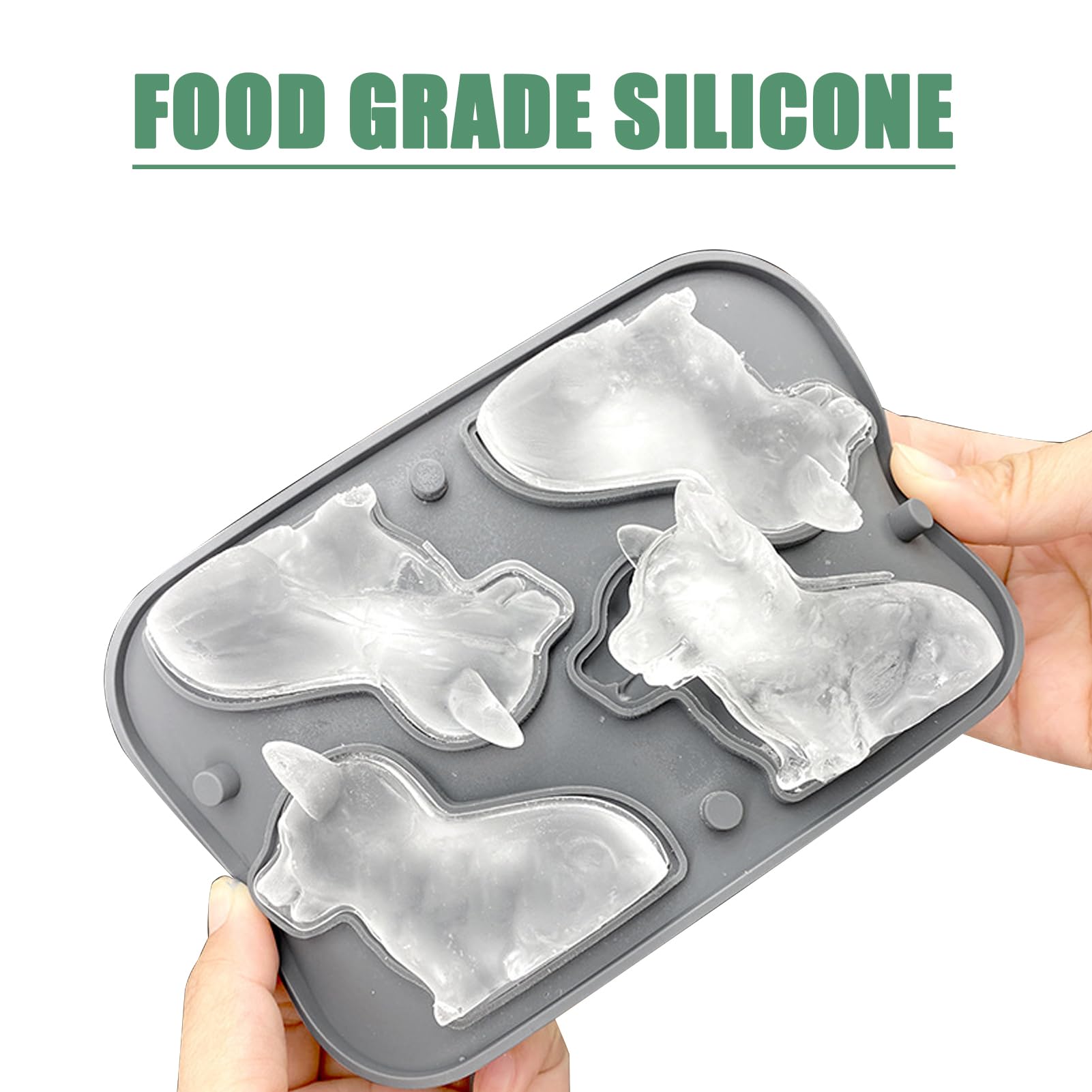 Corgi Dog gifts 3D Ice Cube Mold