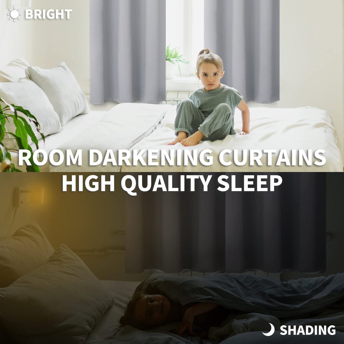 Blackout Curtains 30 Inches Long (2 Count)