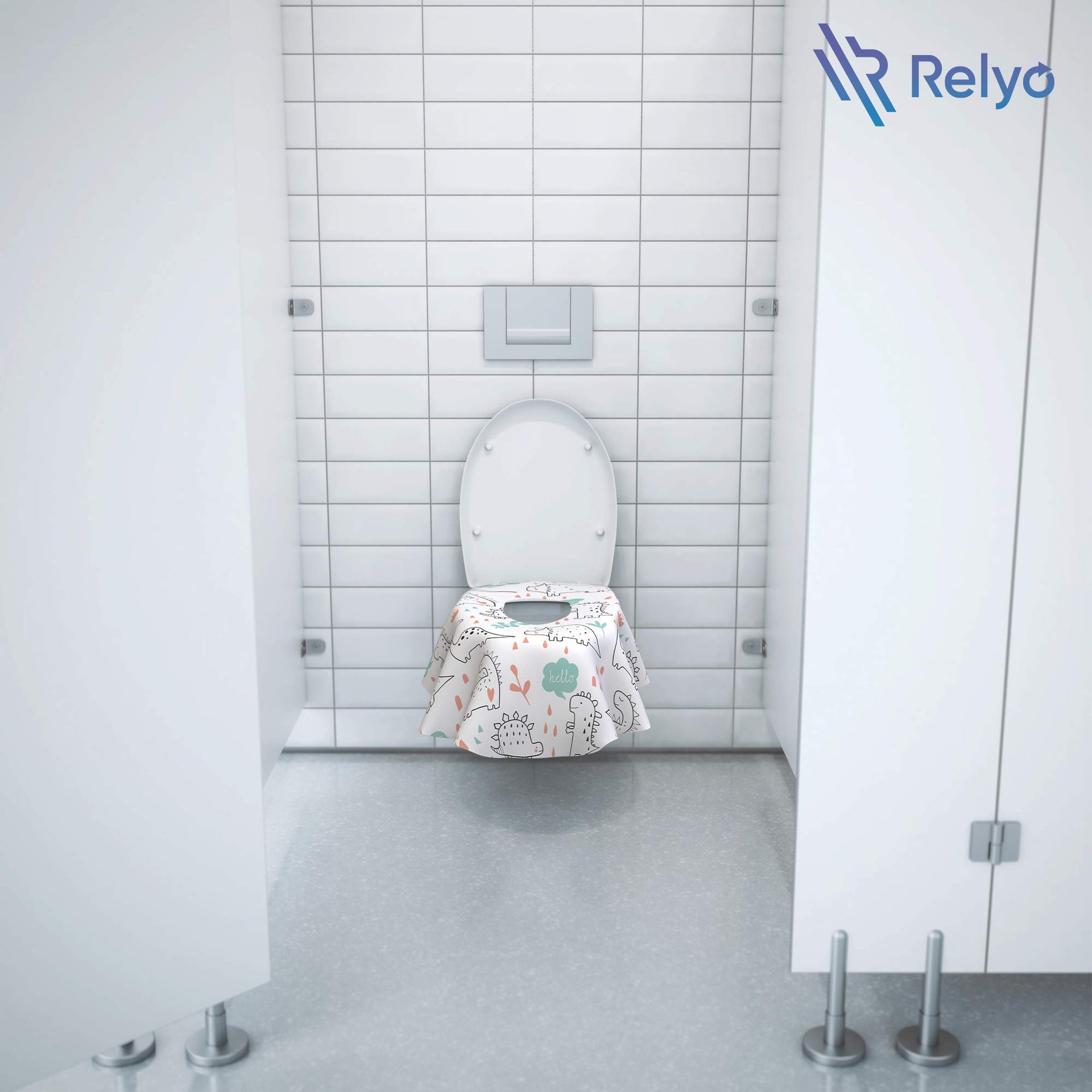 Disposable Toilet Seat Cover for Travel (20 Count)