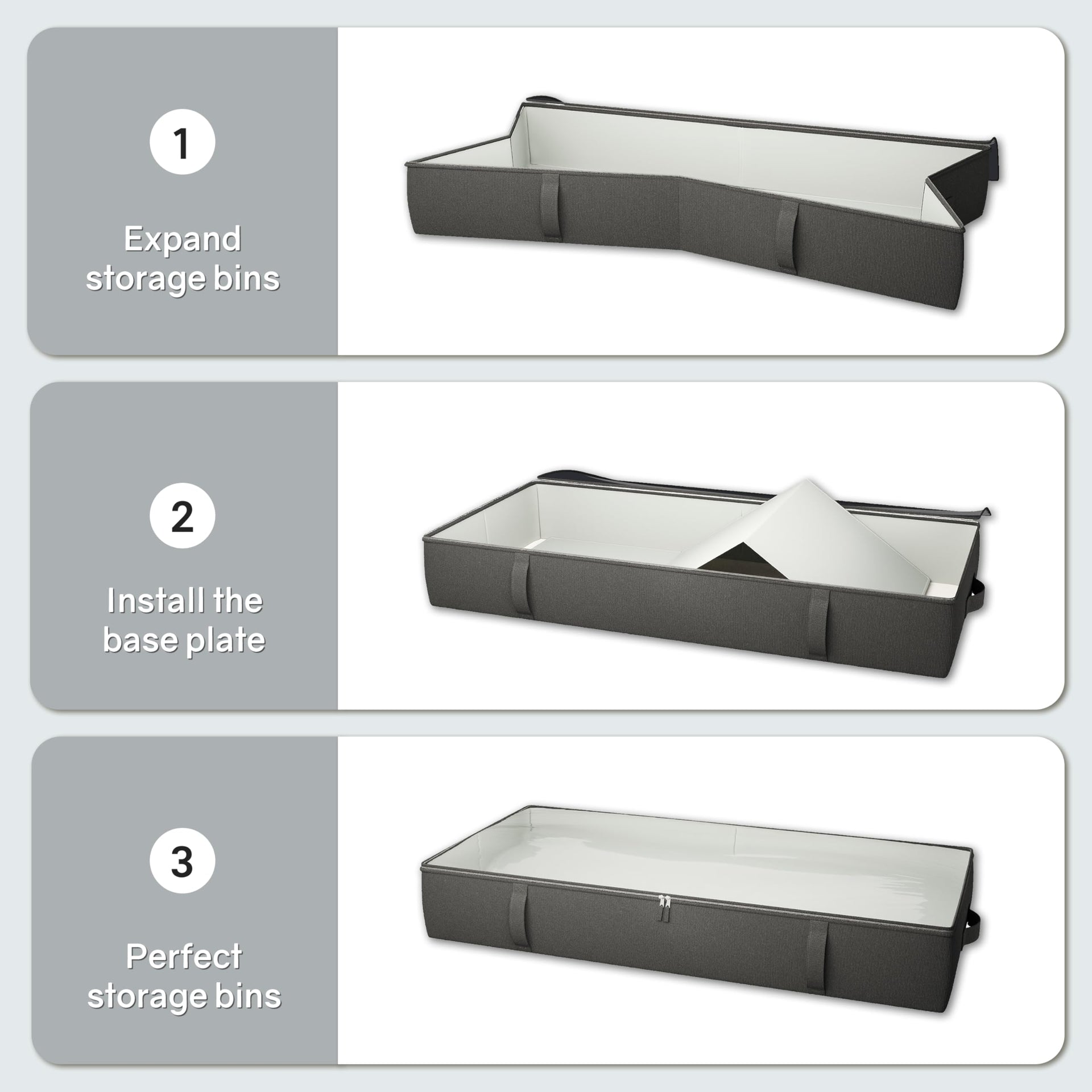 2 Pack Under Bed Storage Containers (2 Count)