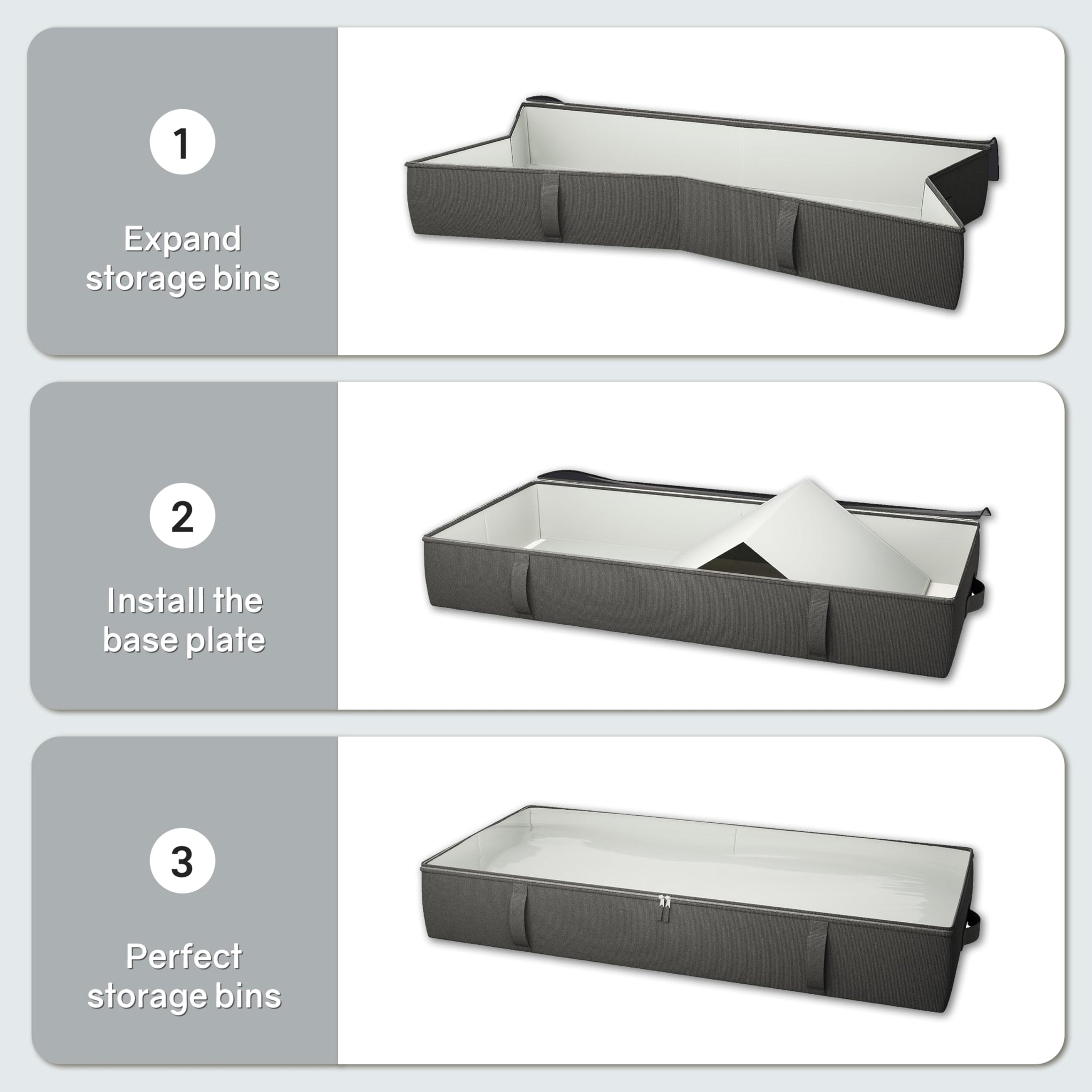 2 Pack Under Bed Storage Containers (2 Count)