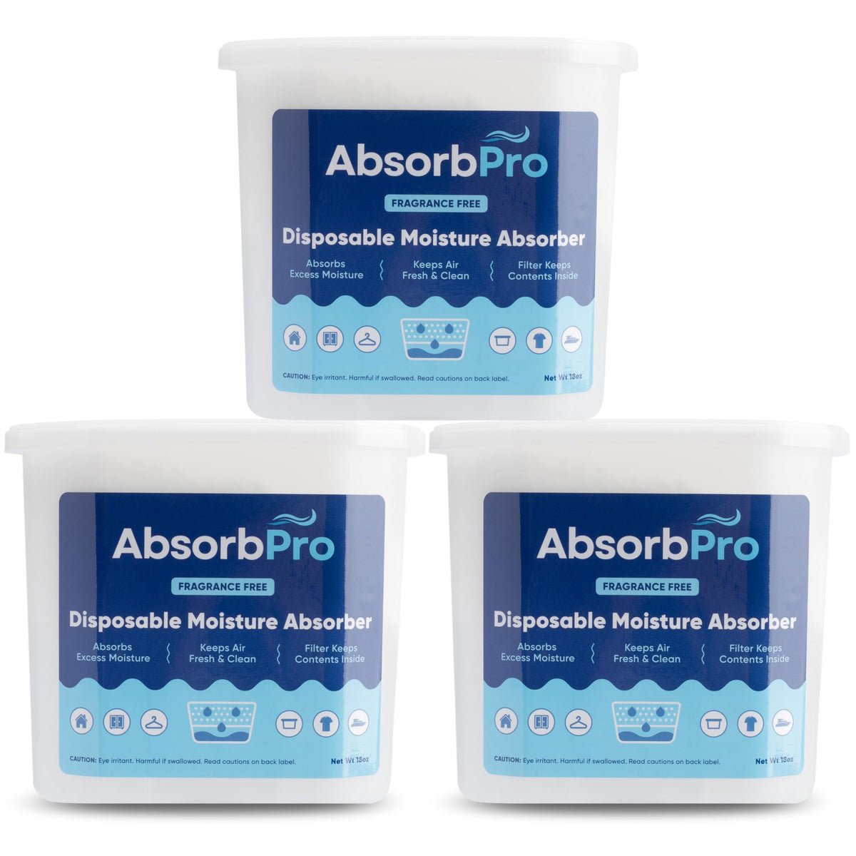 Moisture Absorber Tub 18 oz (3 Count)