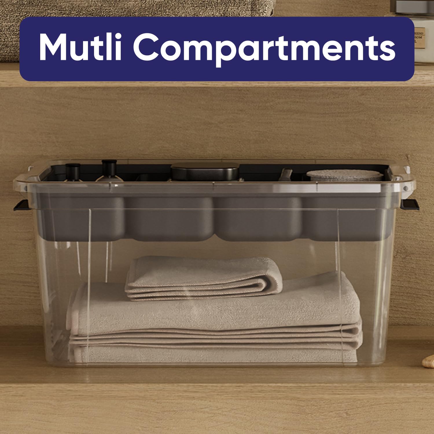 Storage Container Organizing Tray for Superio Bin or Drawer Plastic Organize Sewing
