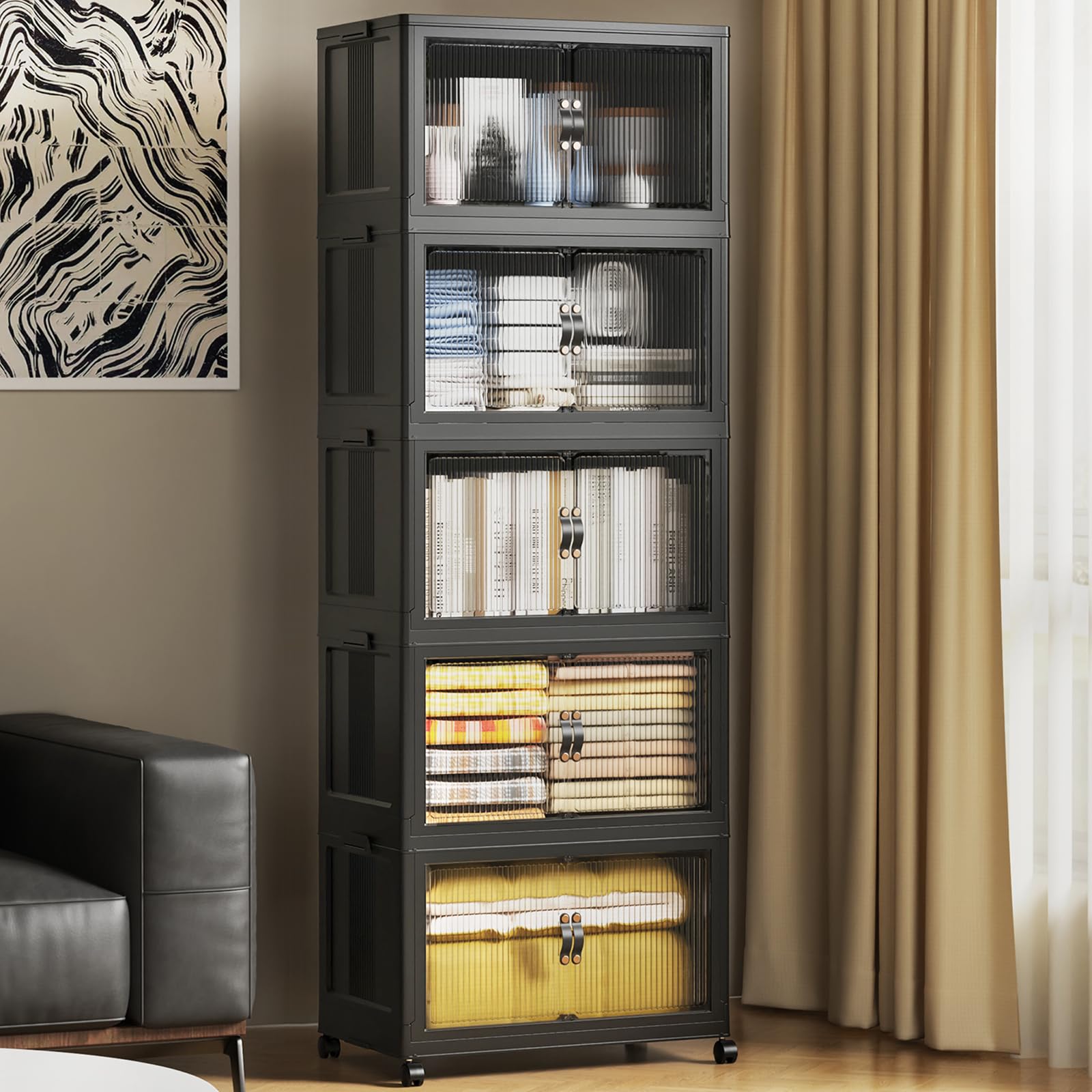 175Qt Stackable Storage Bins