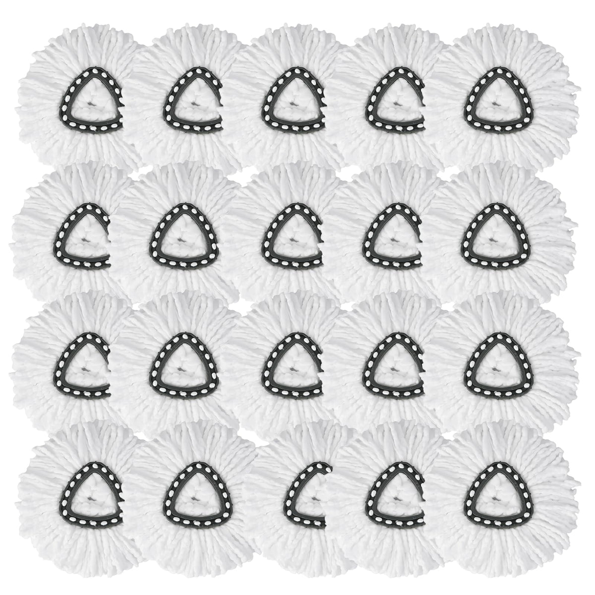 20 Pack Spin Mop Replacement Heads