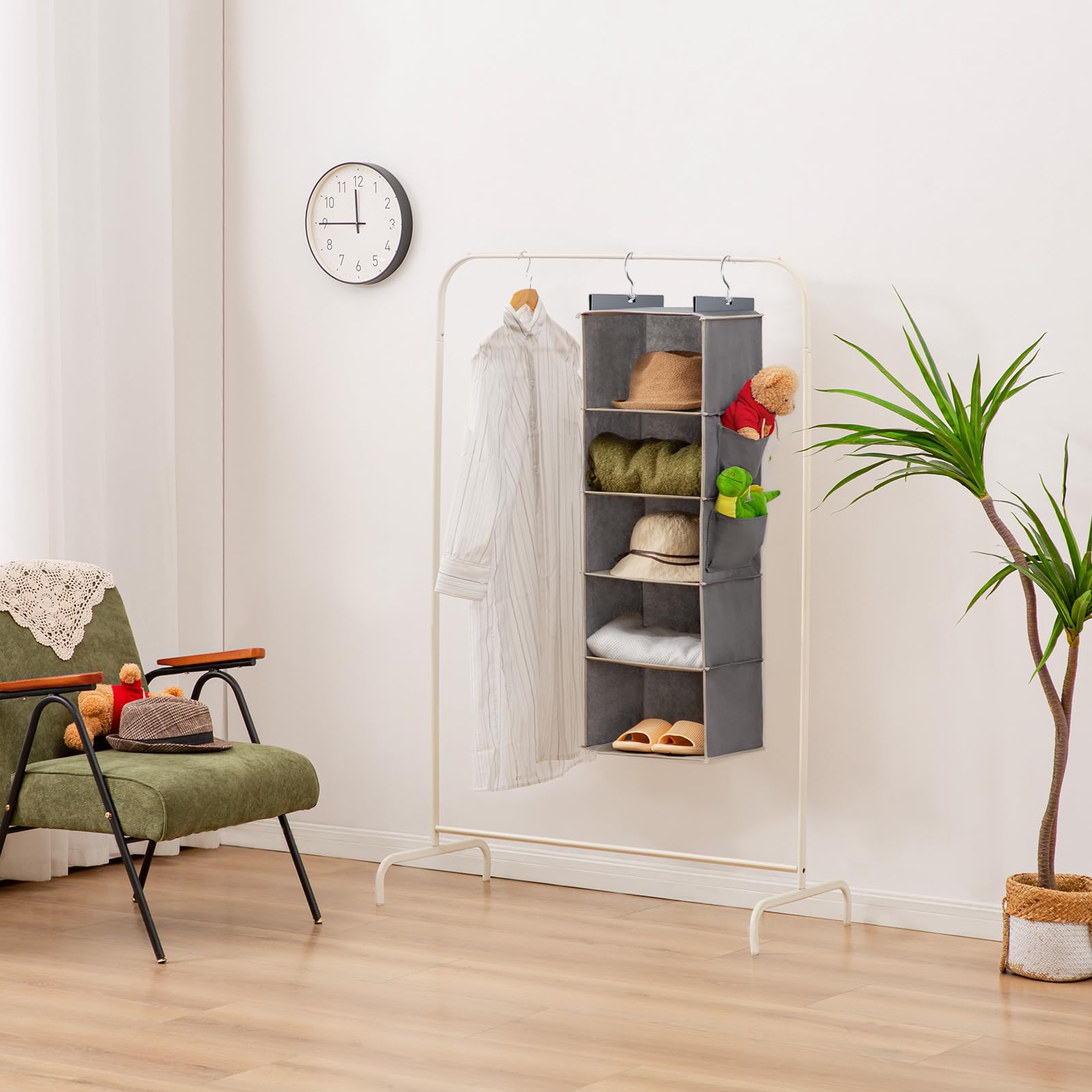 Hanging Closet Organizer and Storage for Clothes