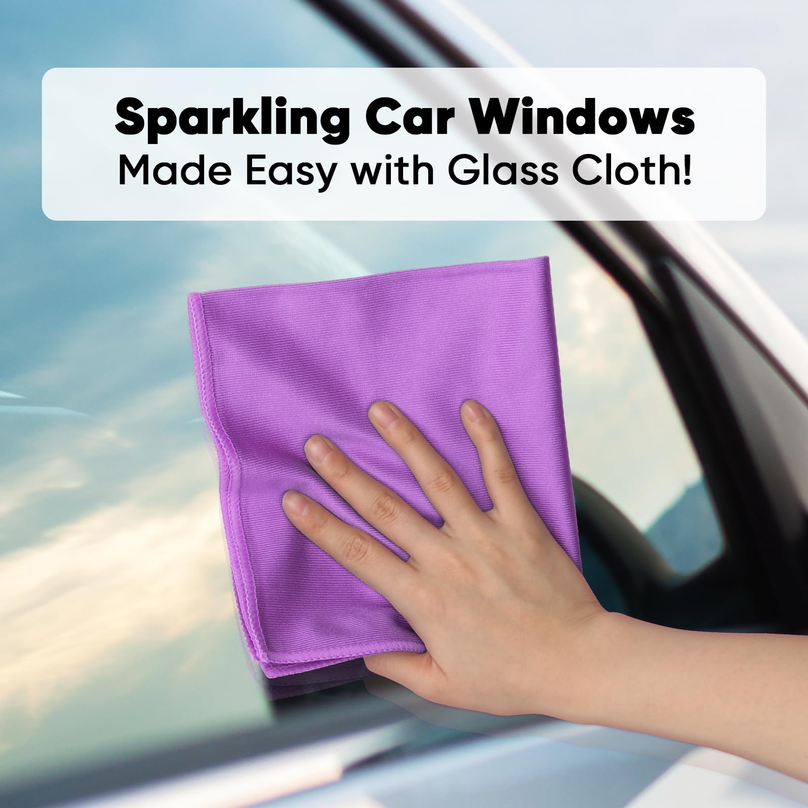 Glass Cleaning Cloths 6PK (6 Count)