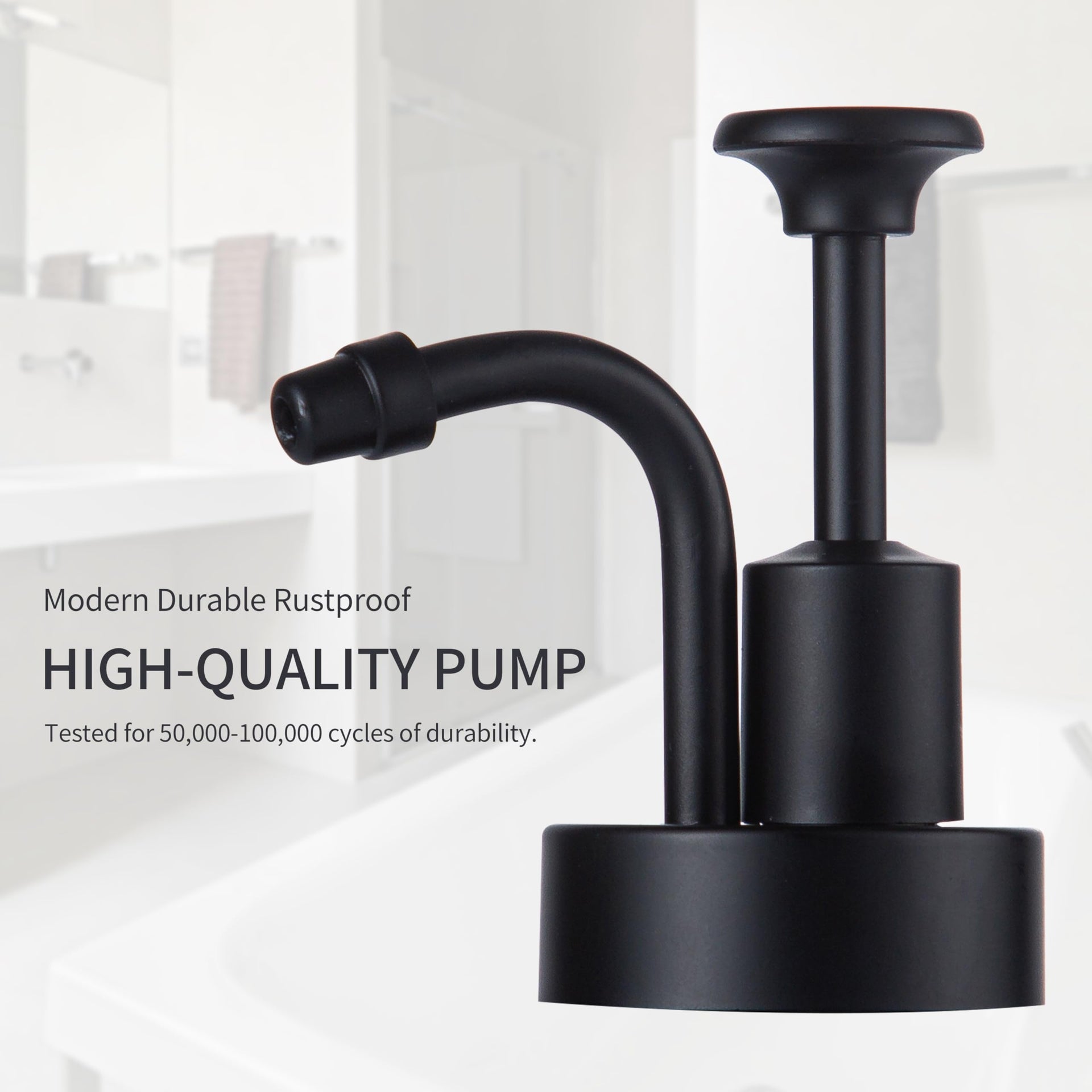 Beige Soap Dispenser
