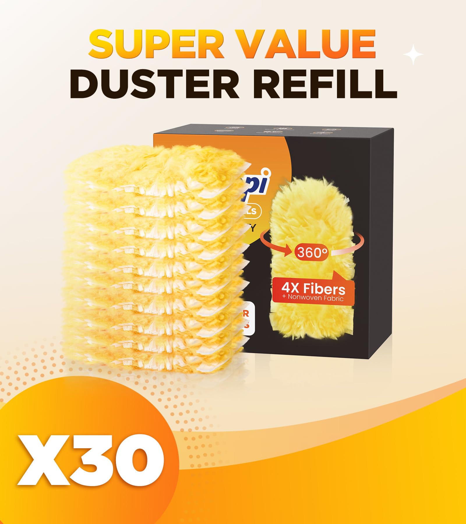 30 Count Heavy Duty Duster Refills for Swiffer