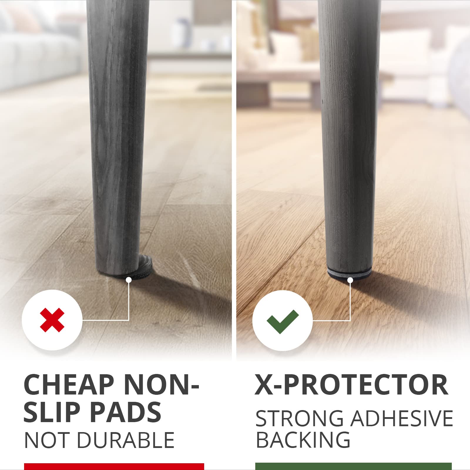 Non Slip Furniture Pads X (16 Count)