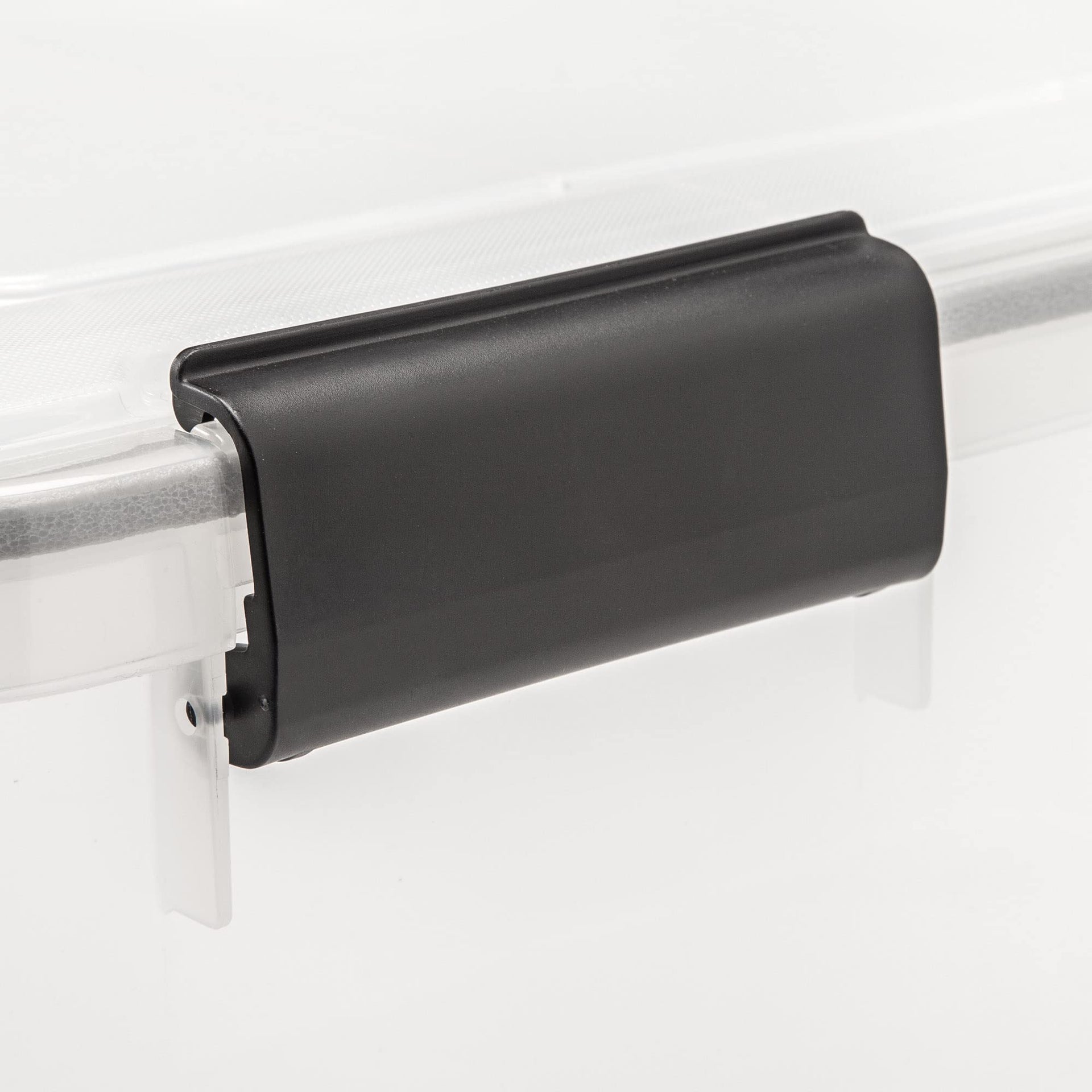 46 Quart WEATHERPRO Plastic Storage Box with Durable Lid and Seal and Secure Latching Buckles