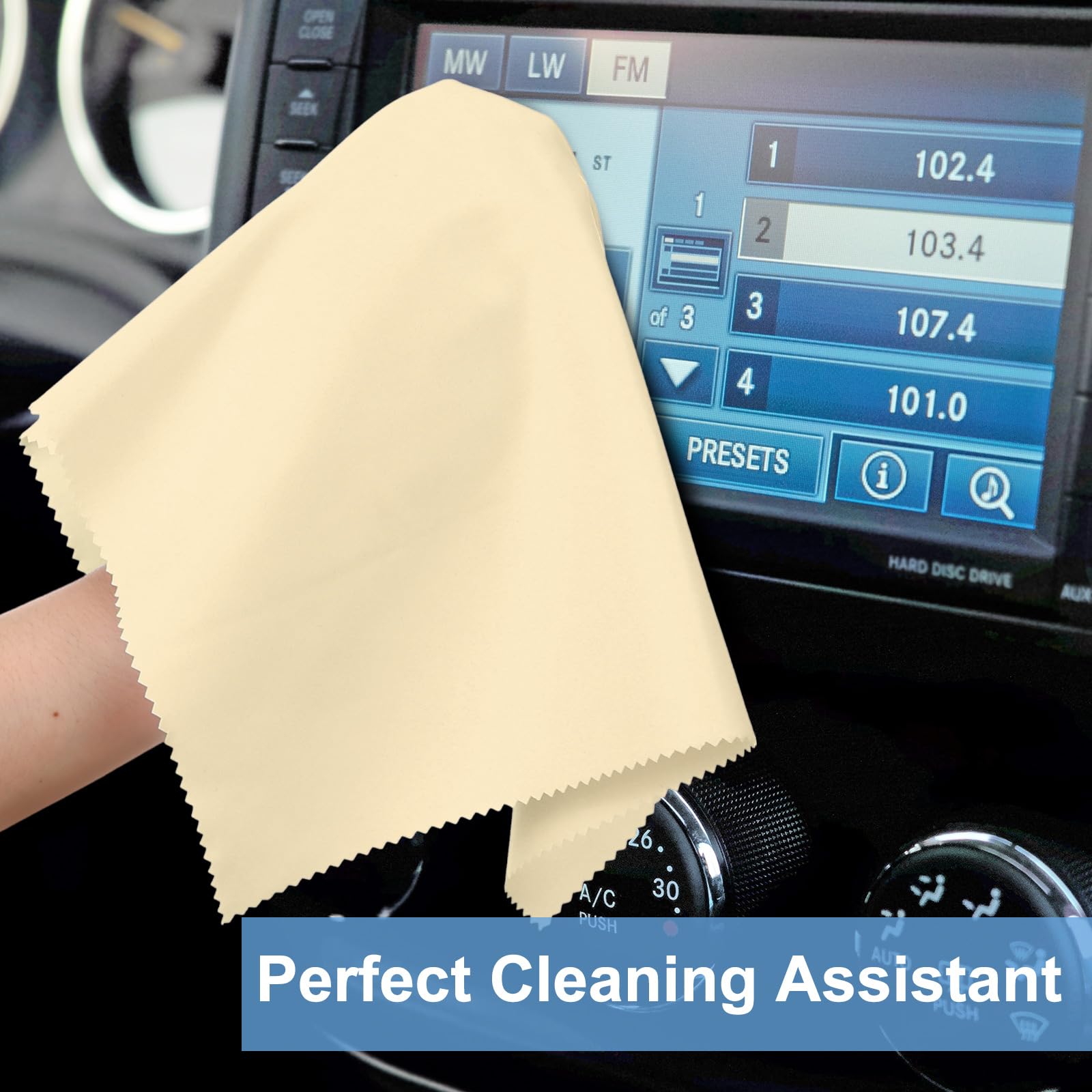 12 Pack Microfiber Cleaning Cloth
