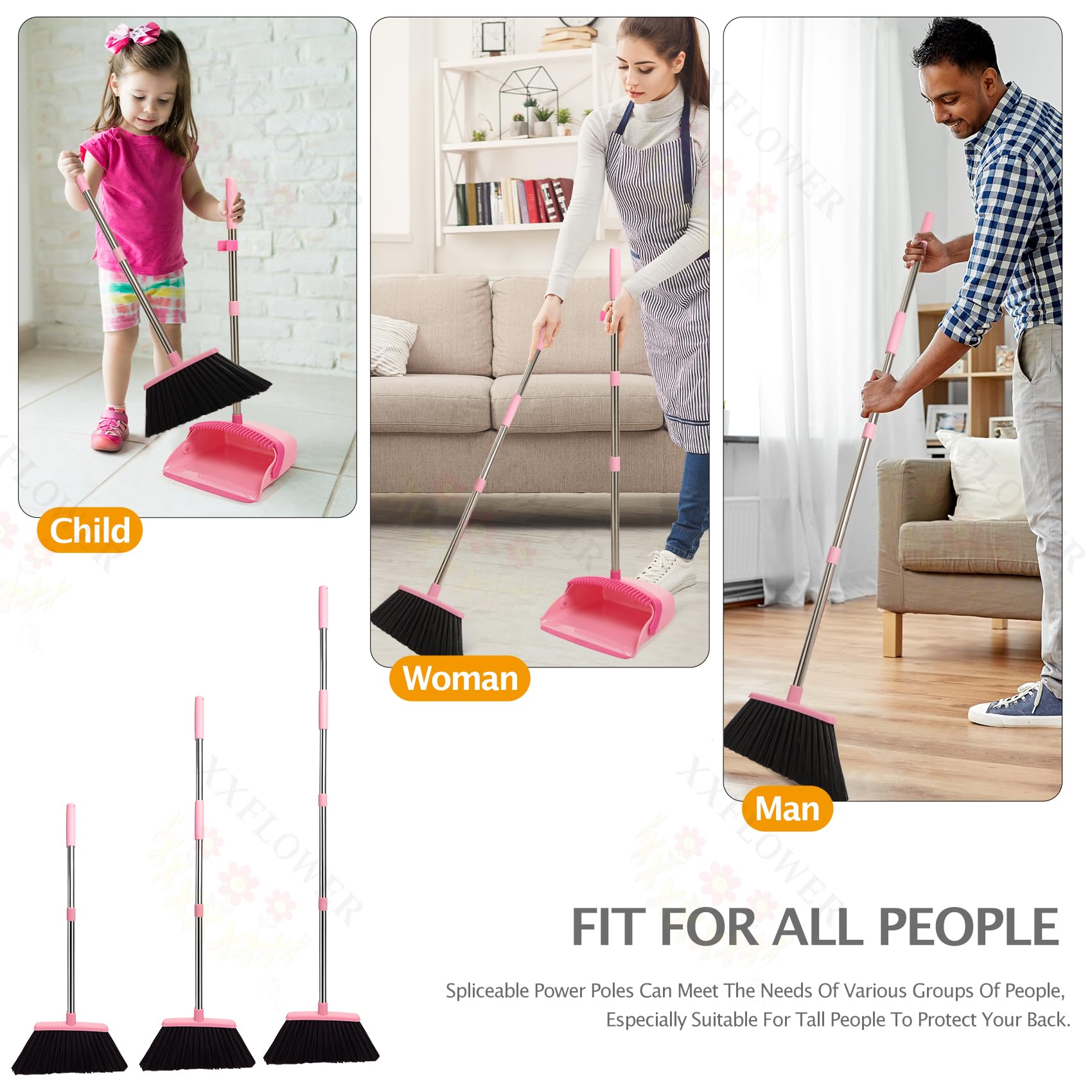 Broom and Dustpan Set
