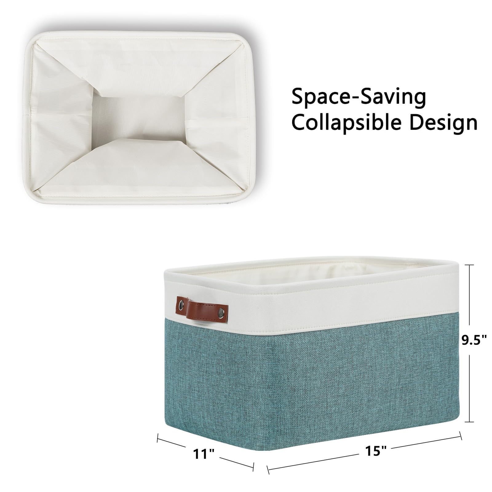Storage Baskets for Organizing (3 Count)