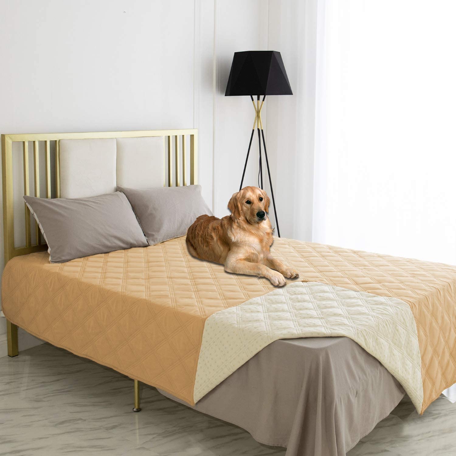 Waterproof Dog Bed Cover Pet Blanket with Anti