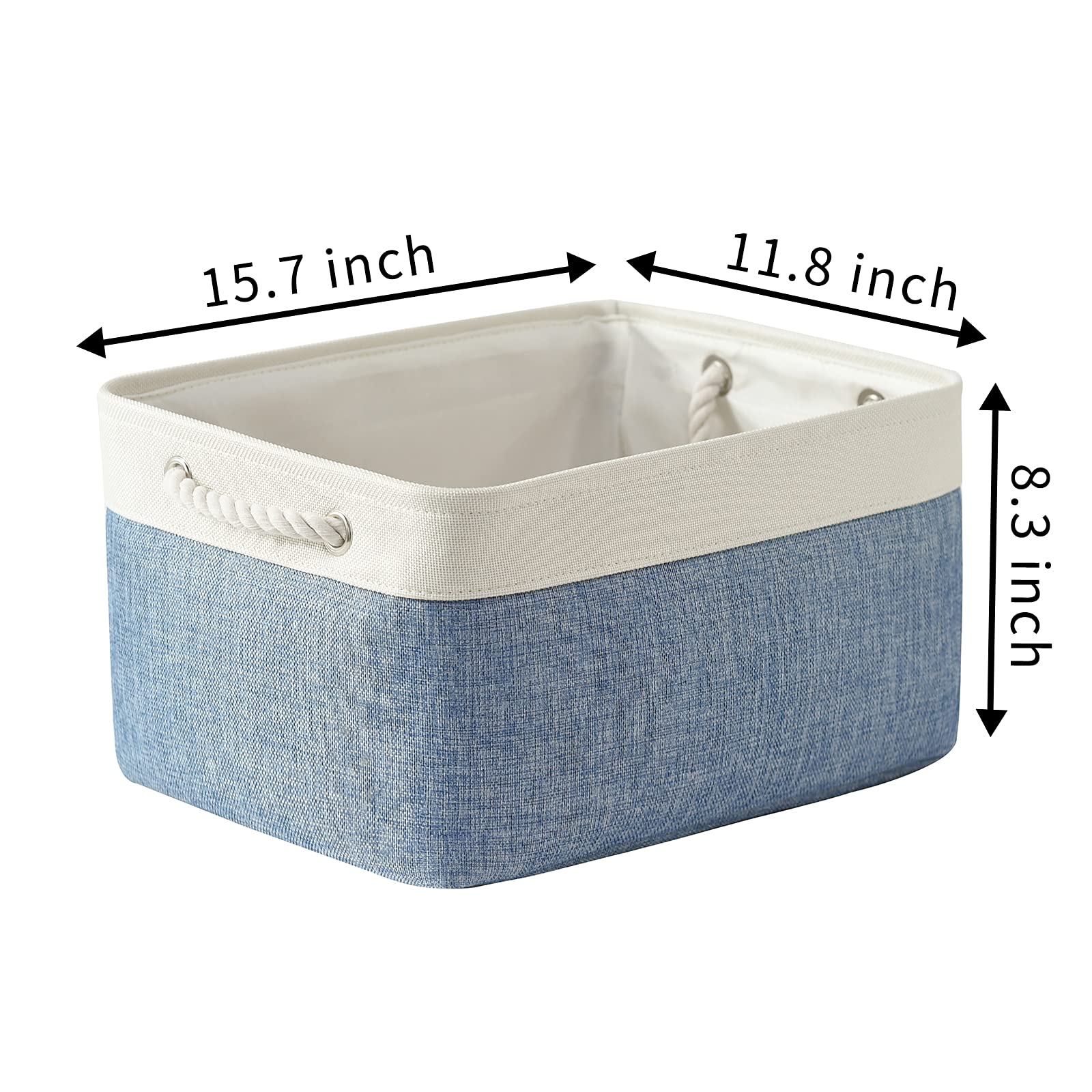 Storage Bins for Organization (3 Count)