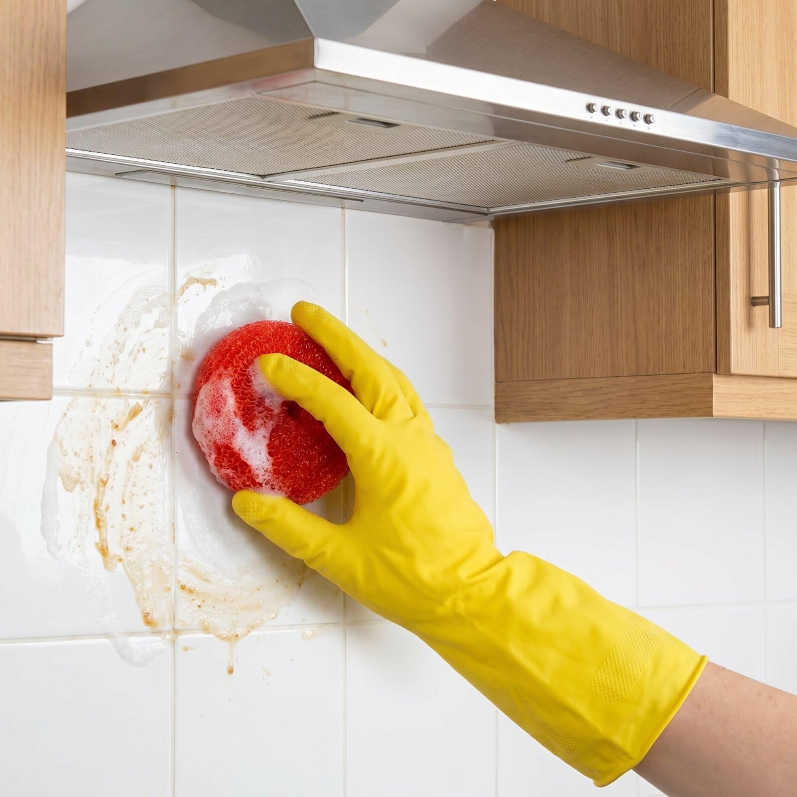 15 Pcs Plastic Dish Scrubbers (15 Count)