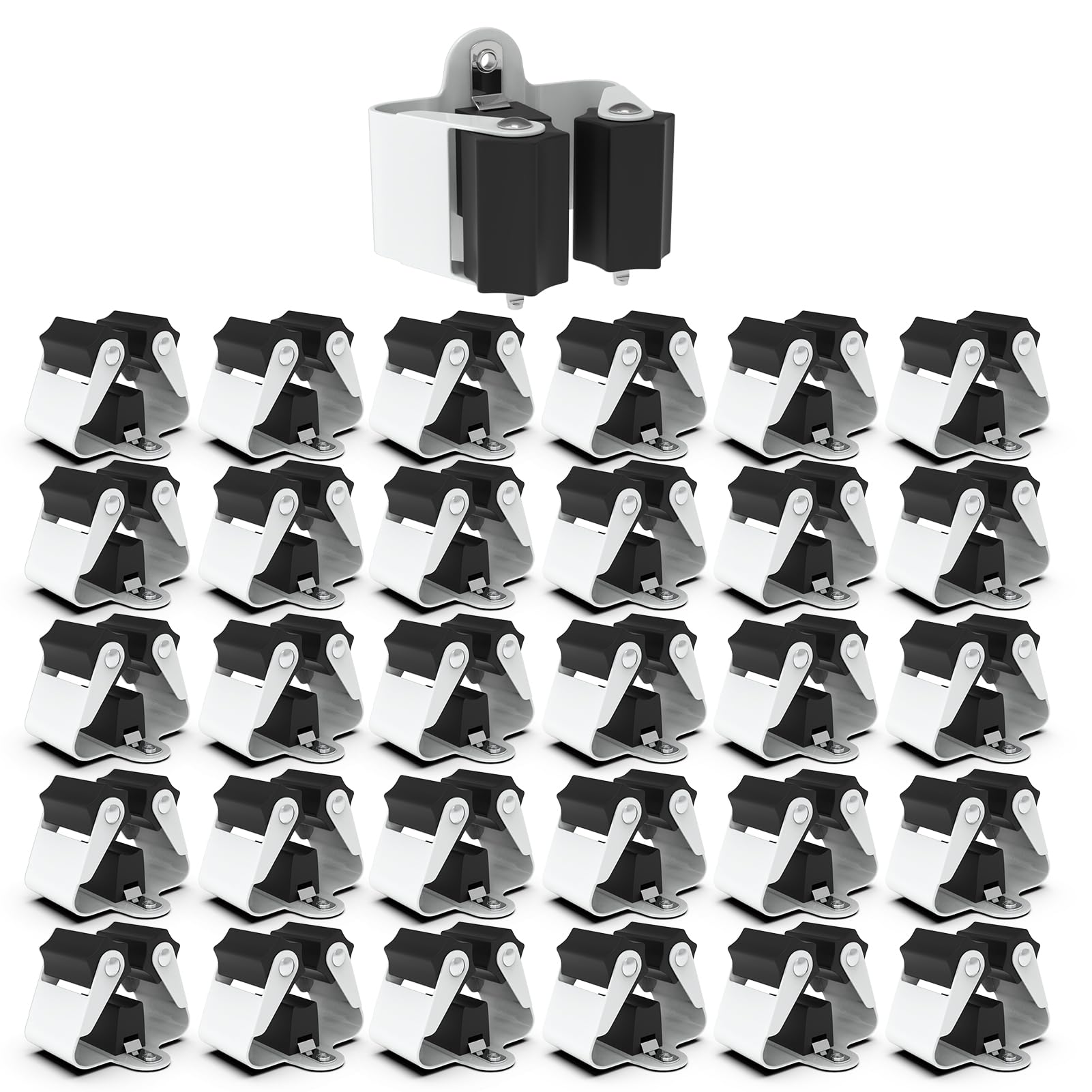 Broom Holder Wall Mount 30 Pack (30 Count)