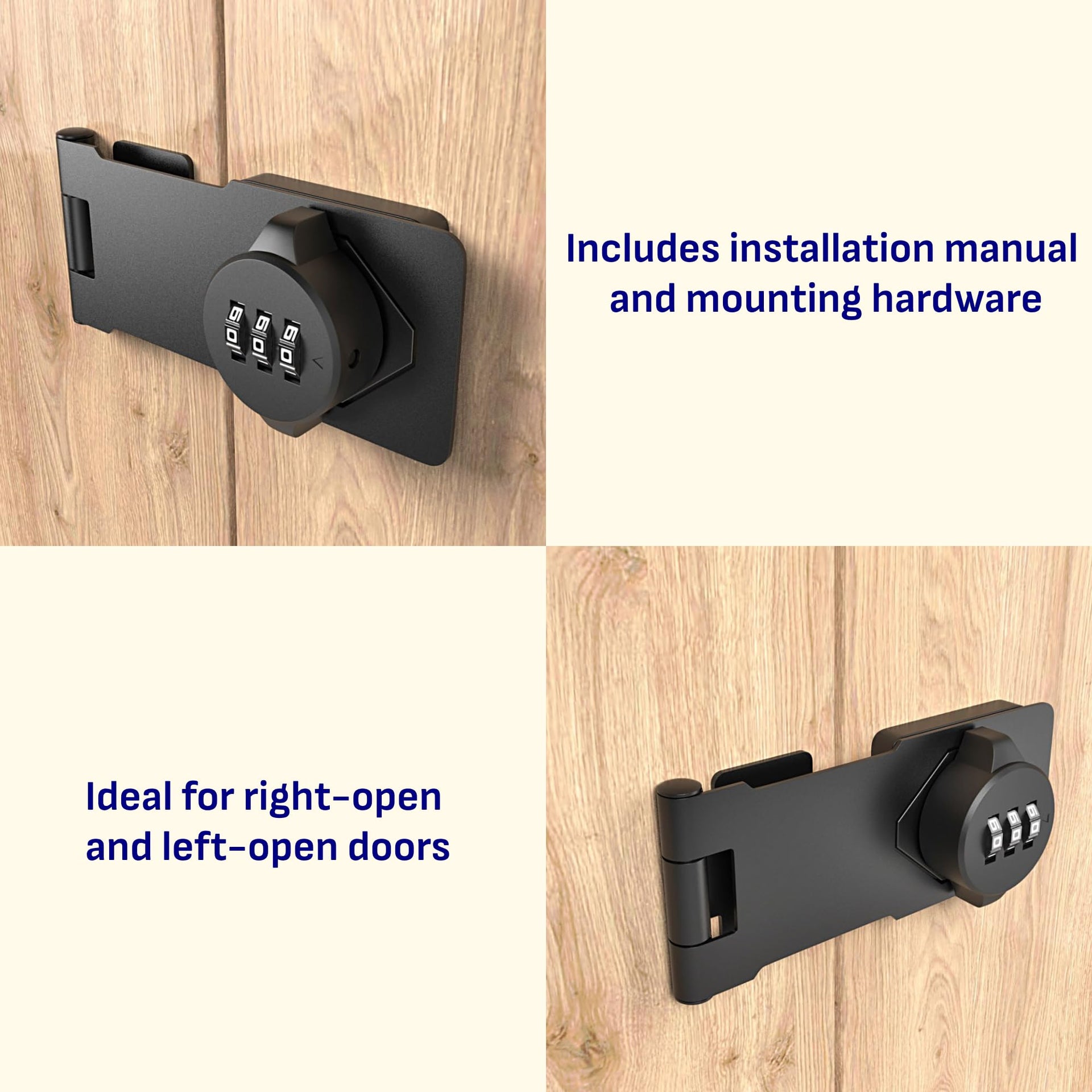 3 Digit Combination Lock