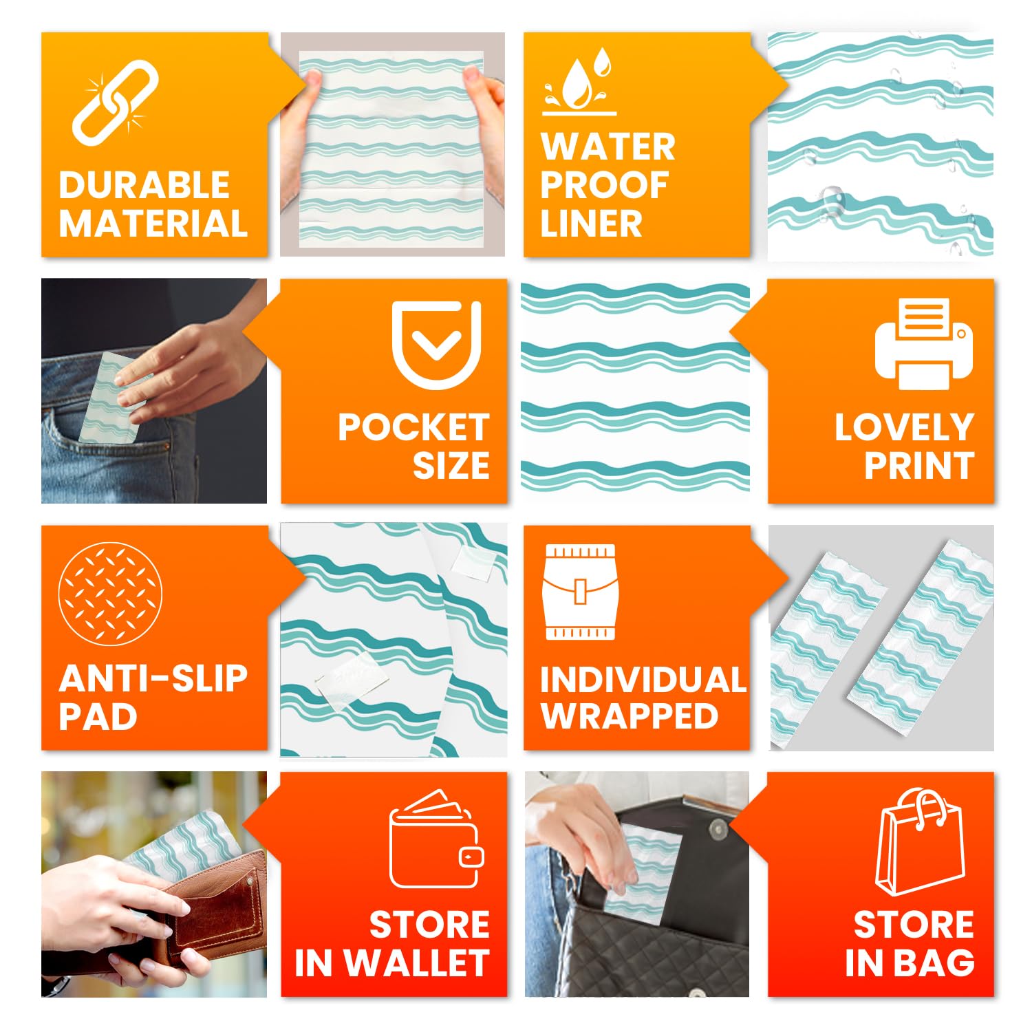 20 XL Toilet Seat Covers Disposable (20 Count)