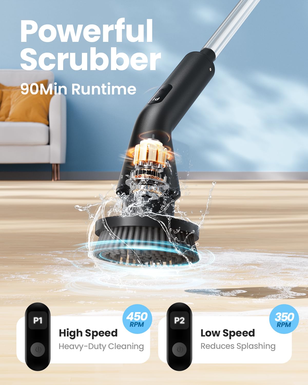 Electric Spin Scrubber