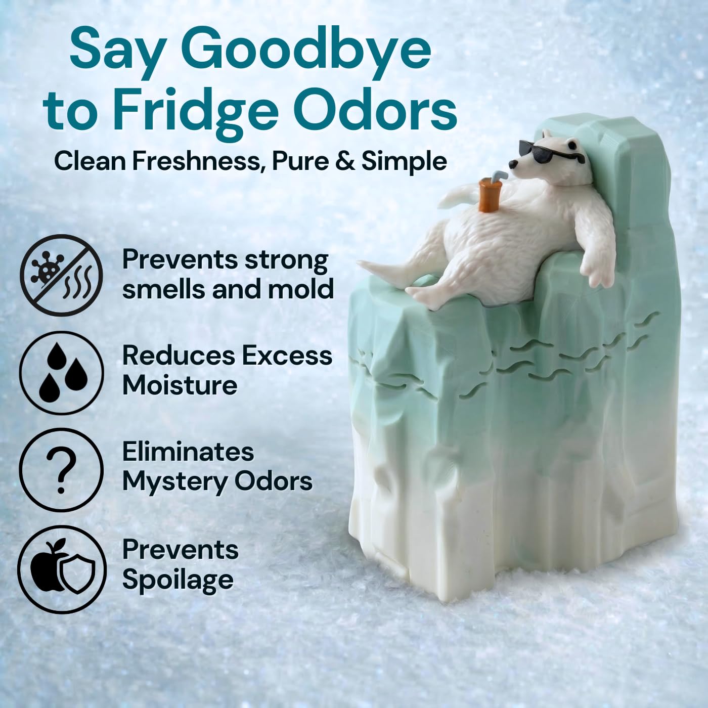 Joe Snow Baking Soda Fridge Deodorizer