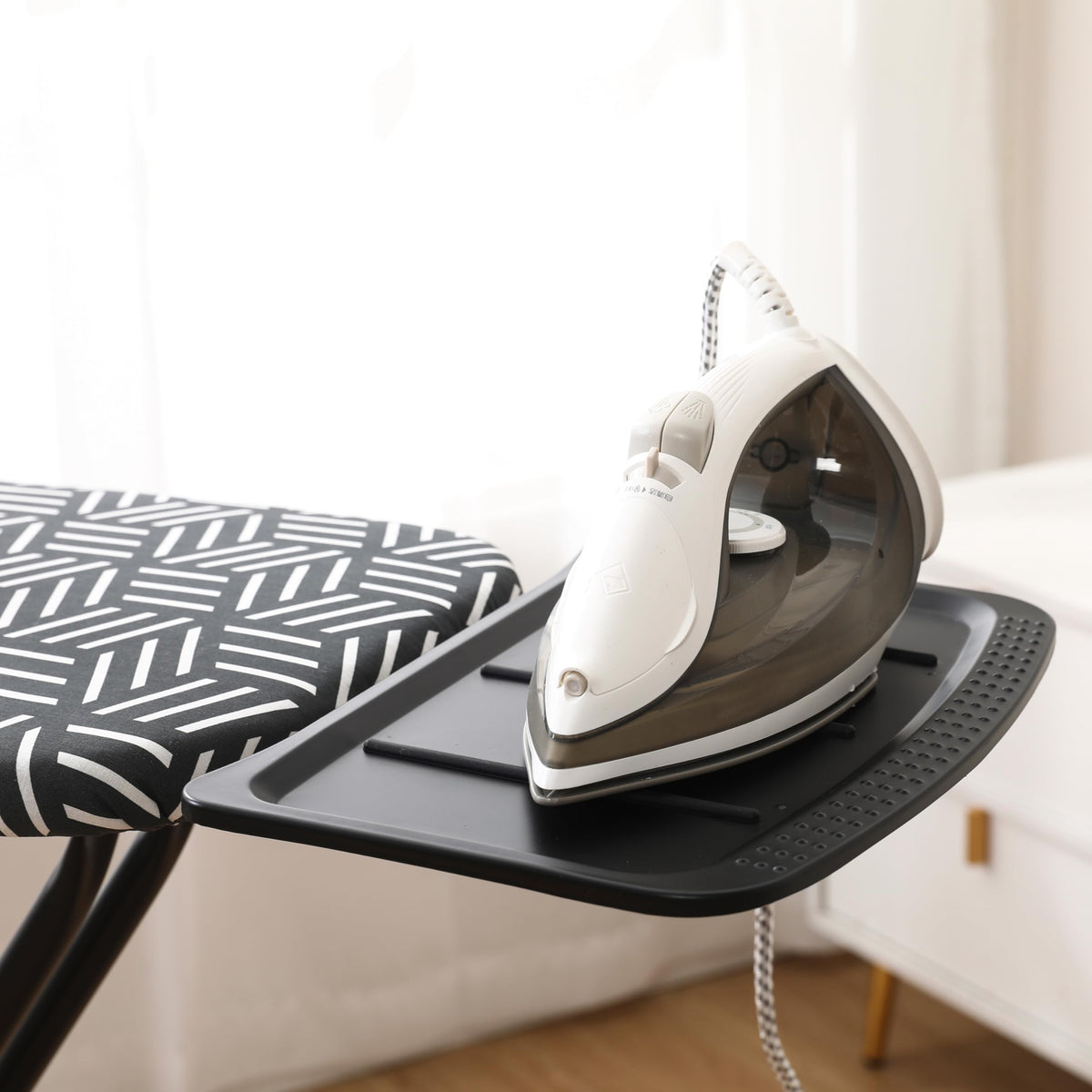 Ironing Board with Iron Rest