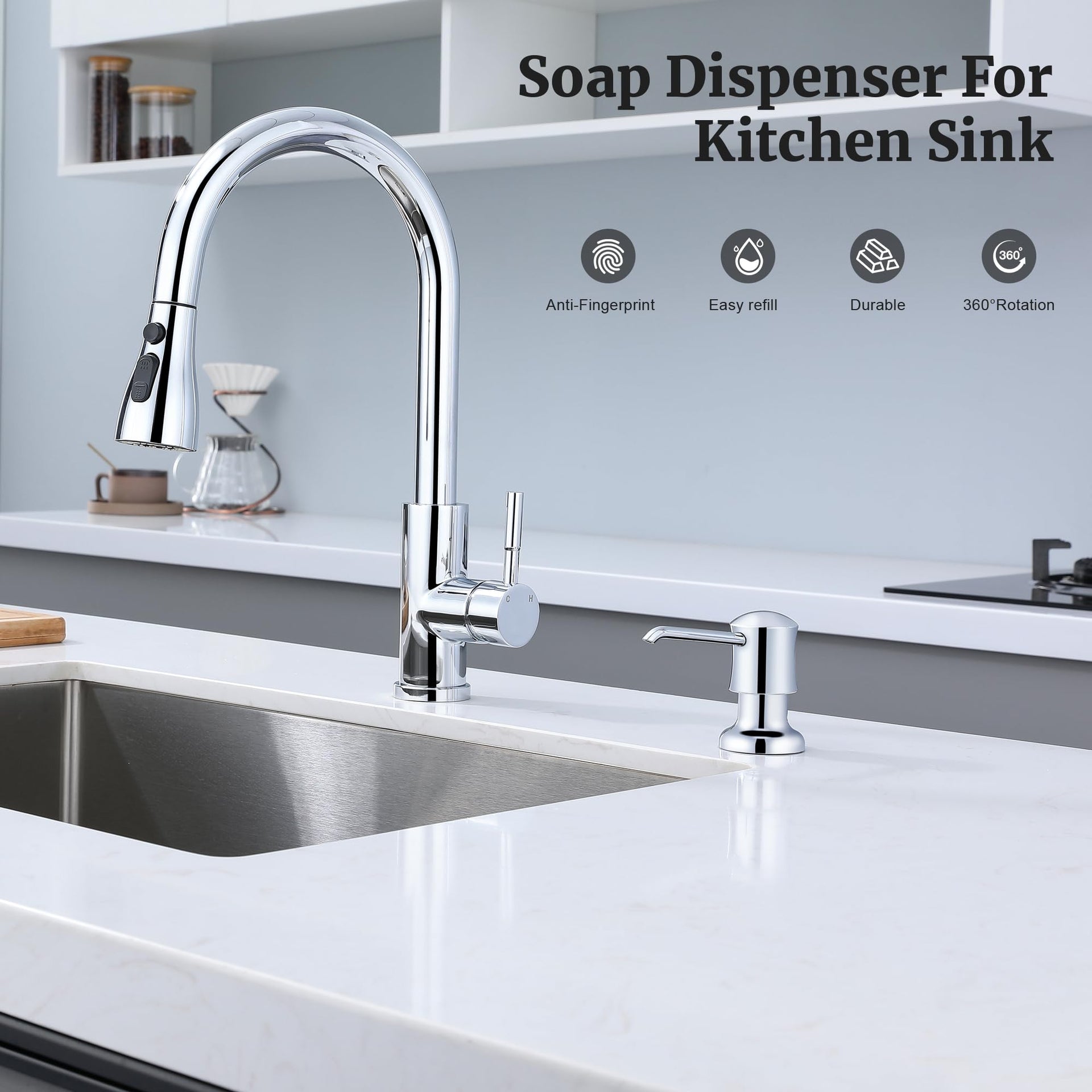 Sink Soap Dispenser with 40
