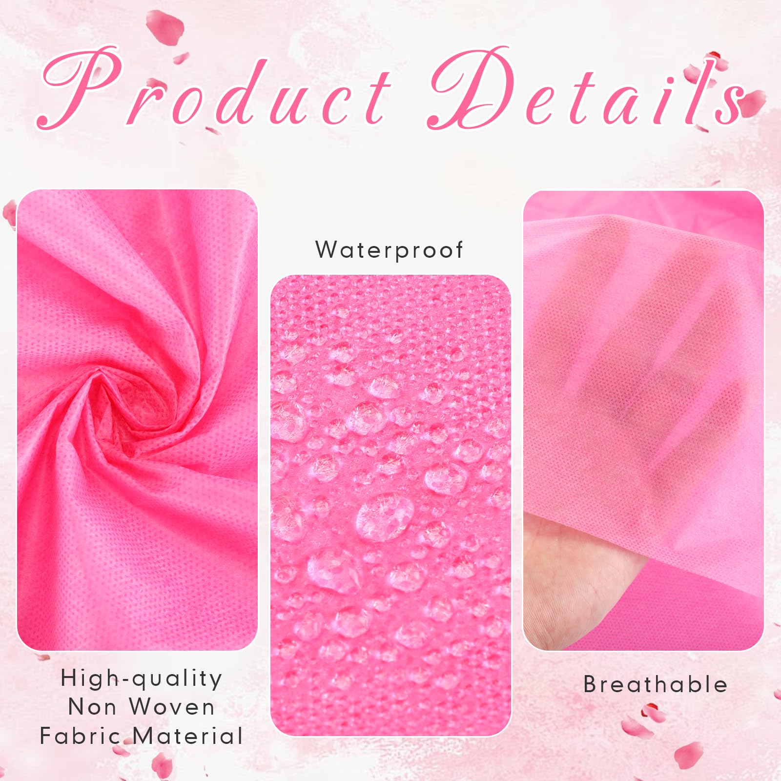 300 Pcs 31" x 71" Massage Table Sheets Waterproof Disposable Bed Sheets Soft Non Woven Fabric Tattoo Breathable Spa Bed Cover for Esthetician Beauty Salon Chair Hotel