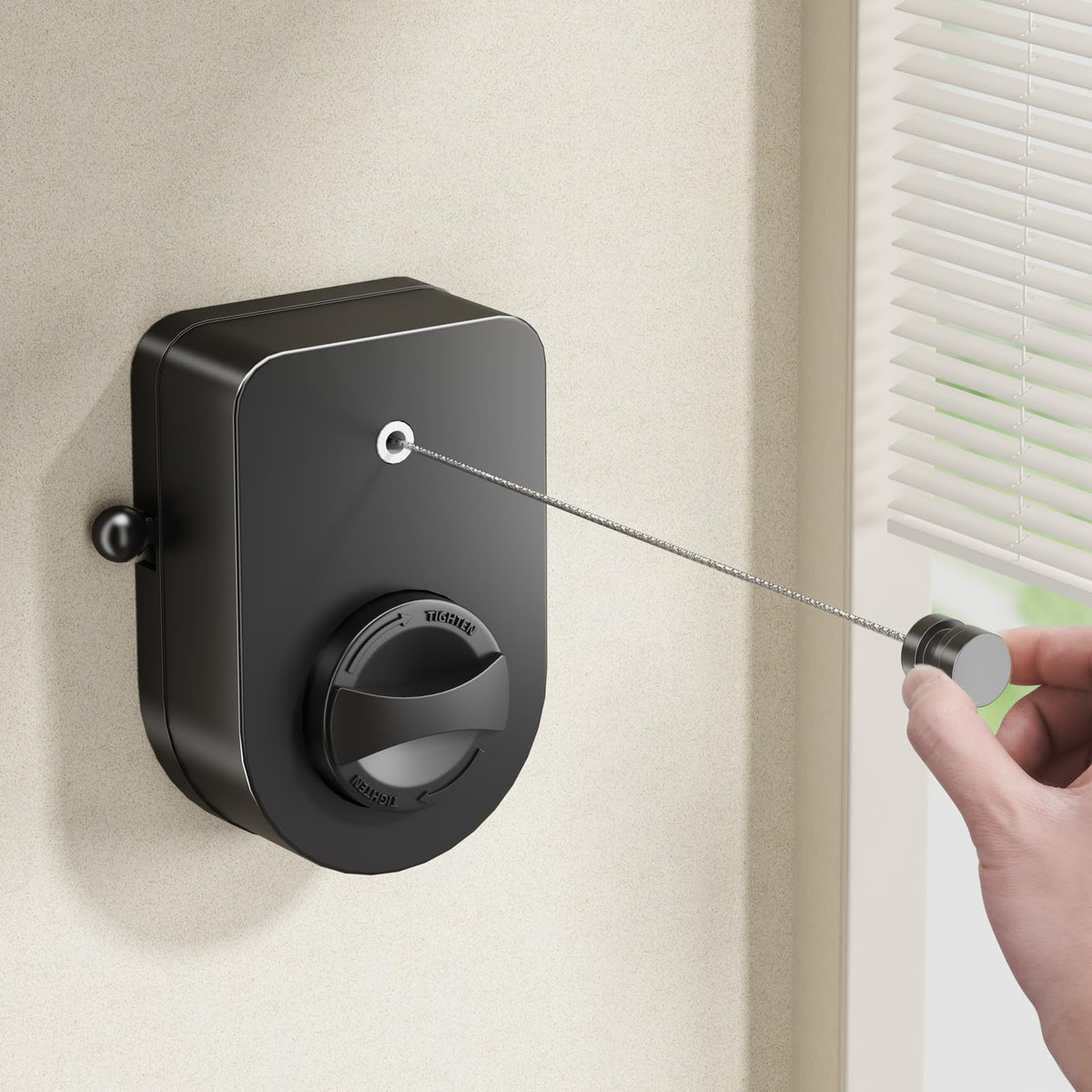 Retractable Clothesline Indoor (13.8 Foot)