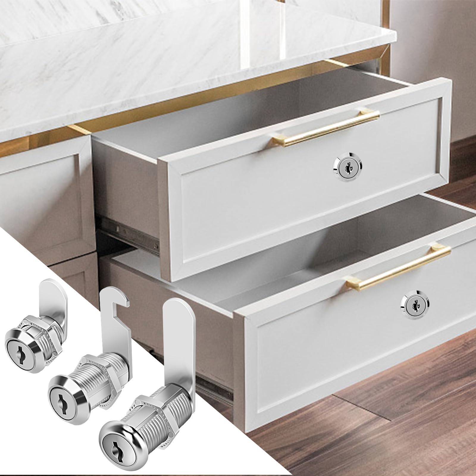 Cabinet Lock with Keys