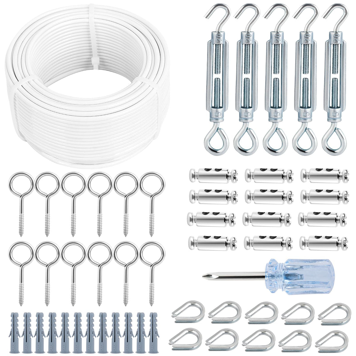 1 8" Clothesline Wire Kit