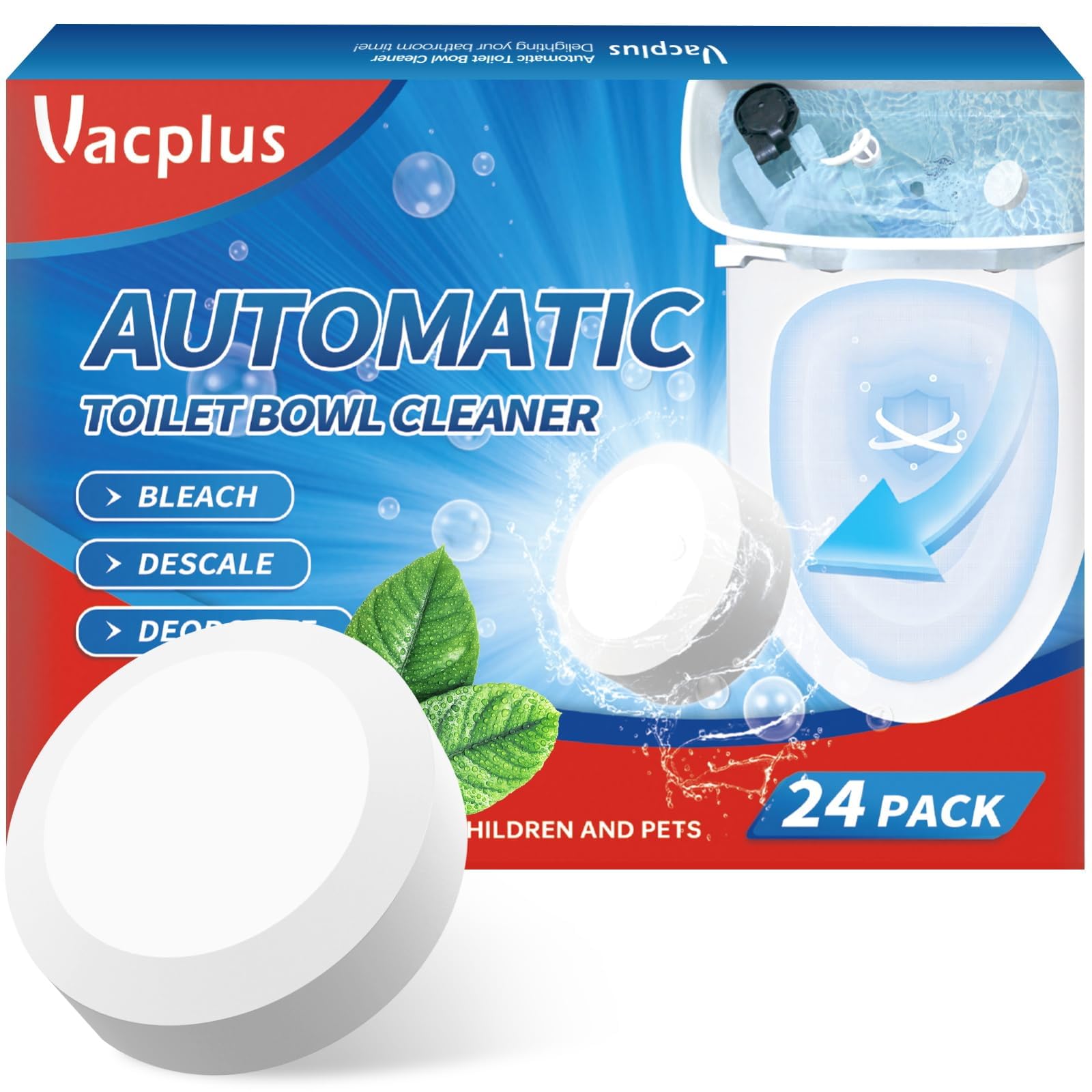 Toilet Bowl Cleaner Tablets (24 Count)
