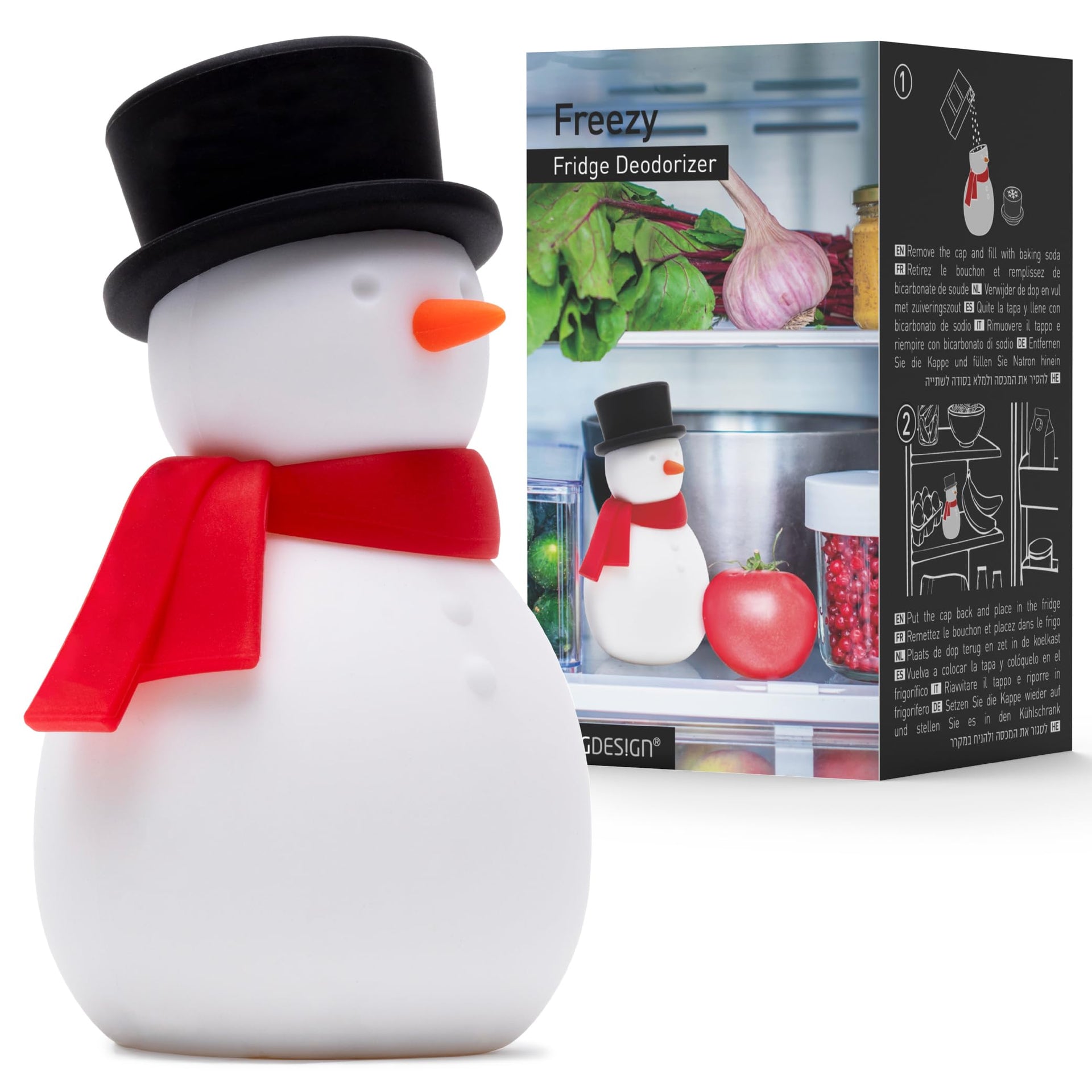 NEW Peleg Design Freezy Fridge Deodorizer Odor Eliminator