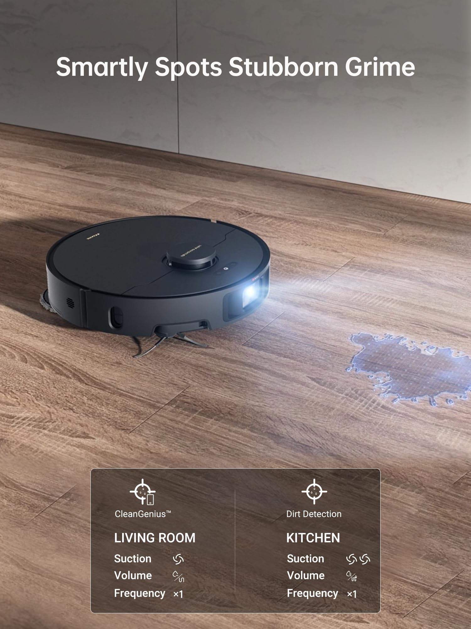 X40 Ultra Robotic Vacuum with Removable & Liftable Mop