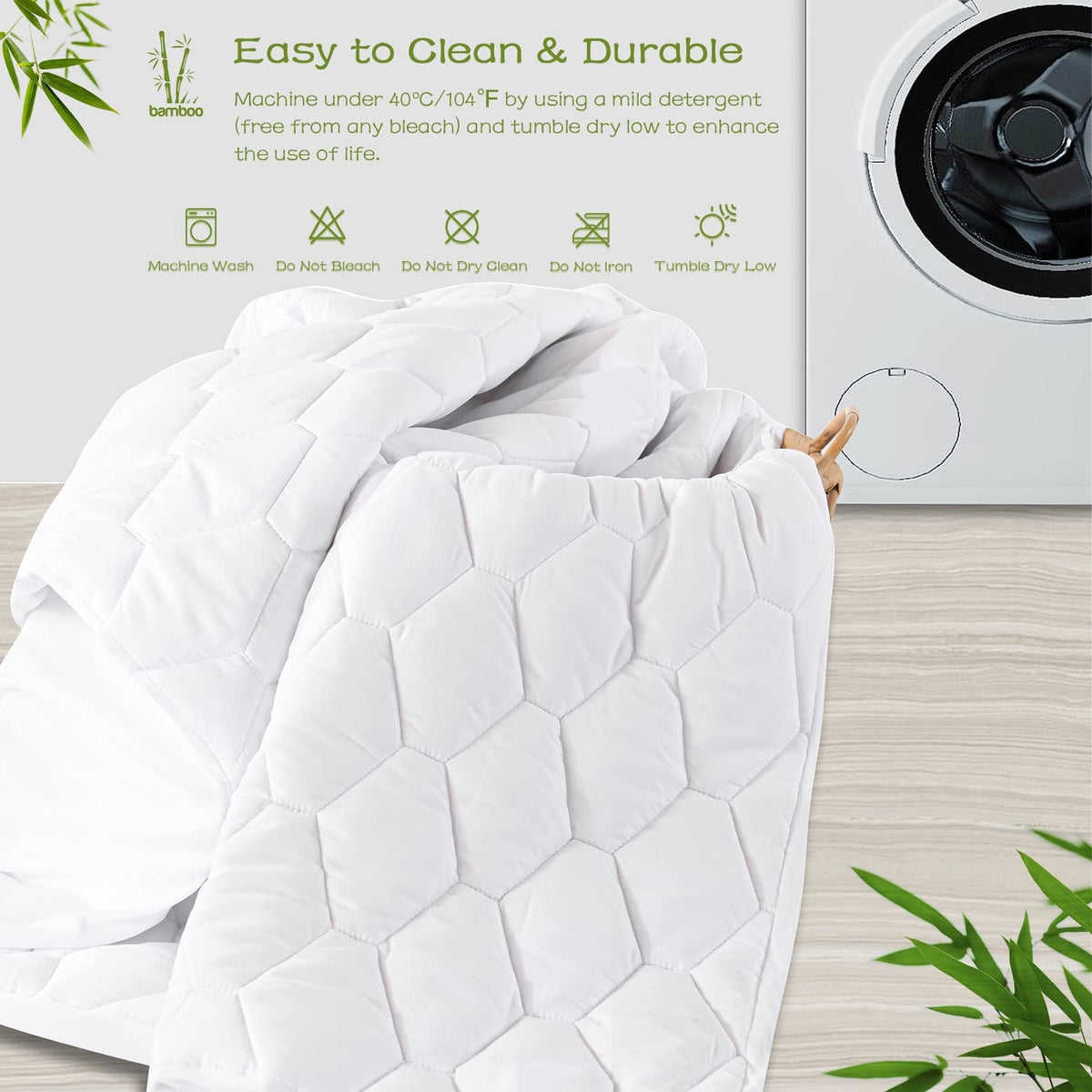 Twin Mattress Protector Waterproof