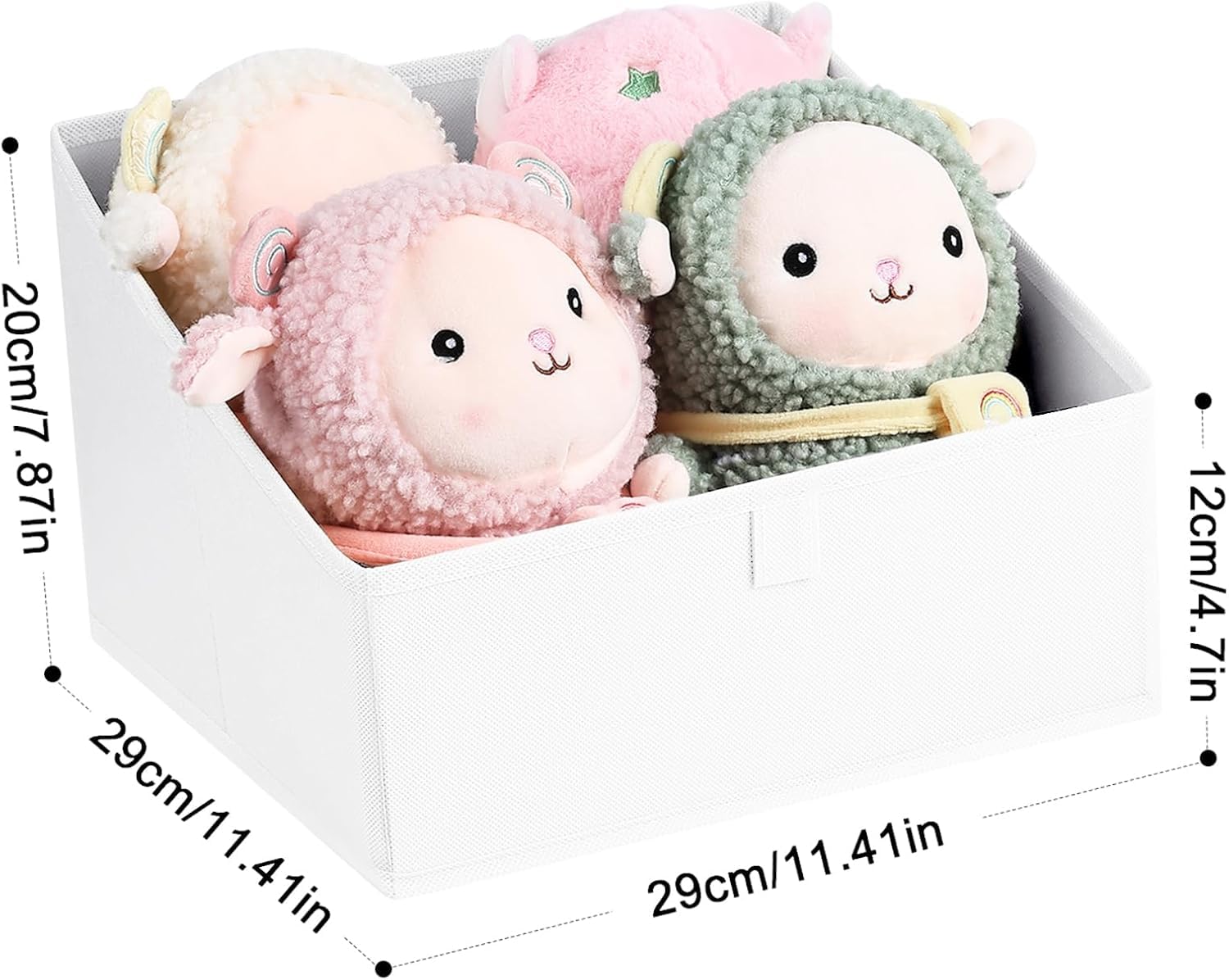 Closet Storage Bins 8 Pack (8 Count)