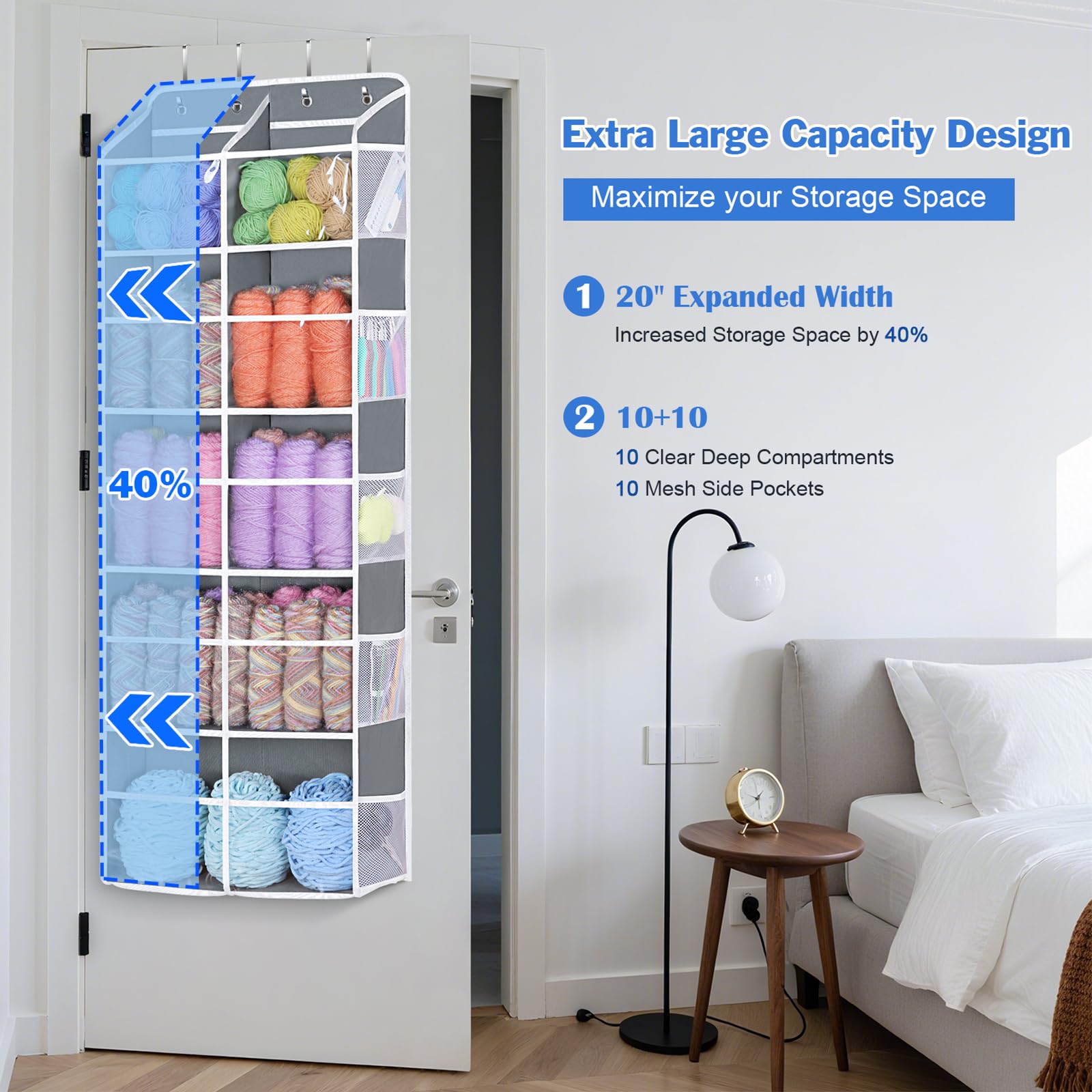 Hanging Yarn Storage Organizer