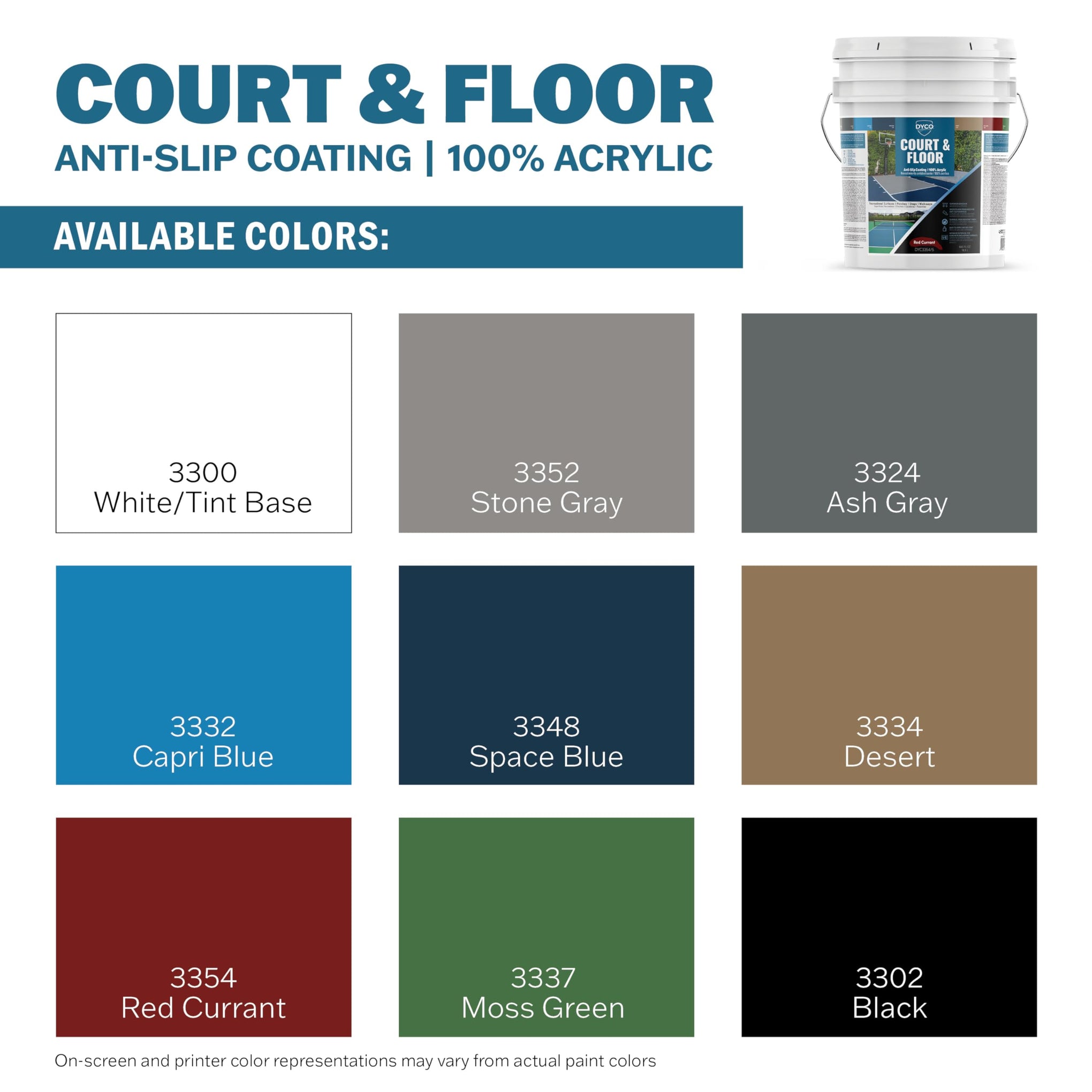 DYCO Court & Floor Anti (640 Fl Oz)