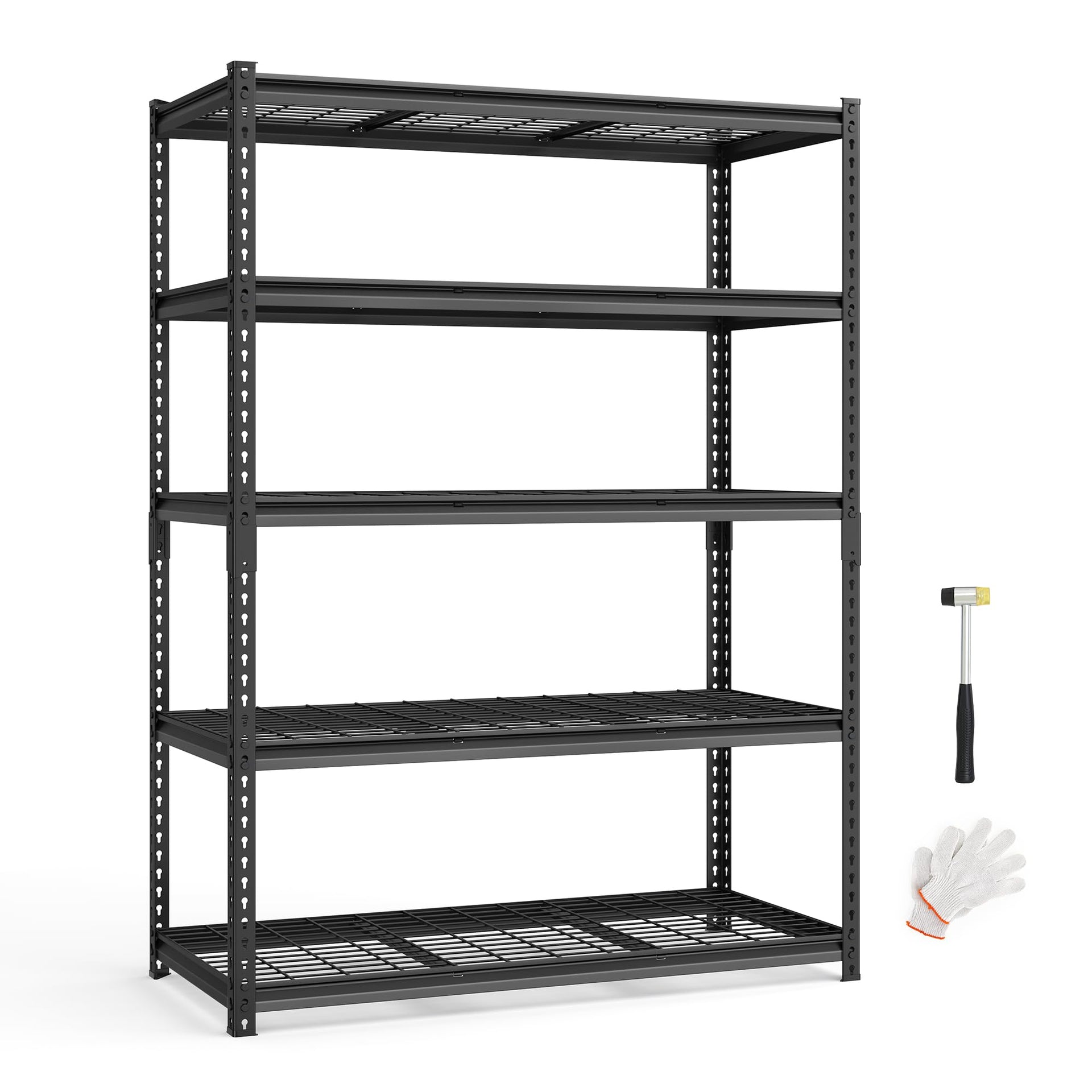 5 Tier Steel Storage Shelves