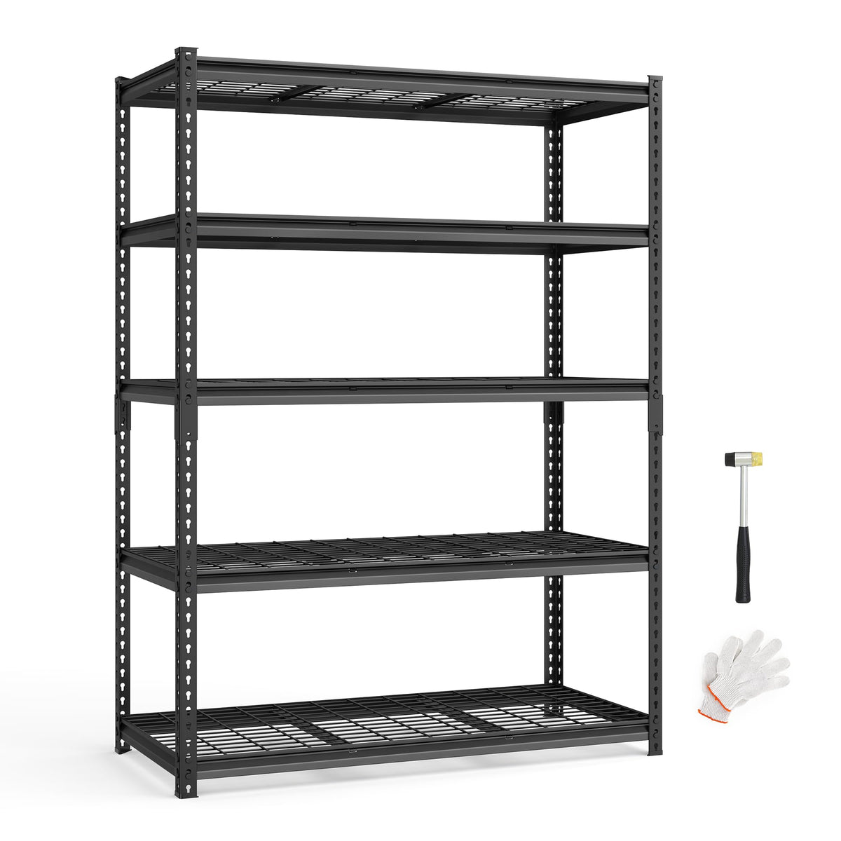 5 Tier Steel Storage Shelves