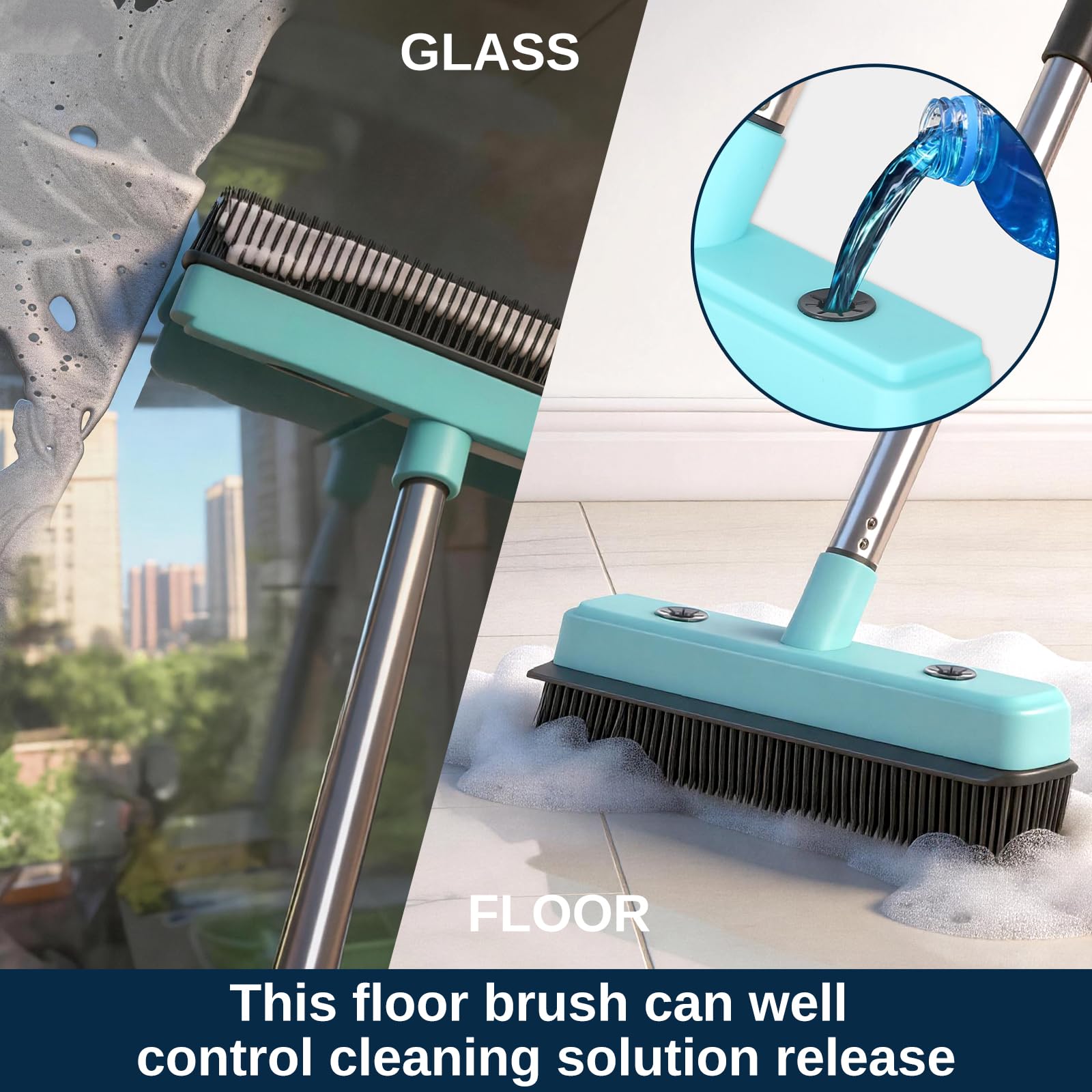 Broom with Dustpan Combo Set