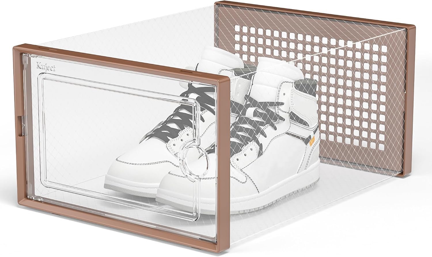 X Large Shoe Storage Boxes Organizers for Closet 12 Pack (12 Count)
