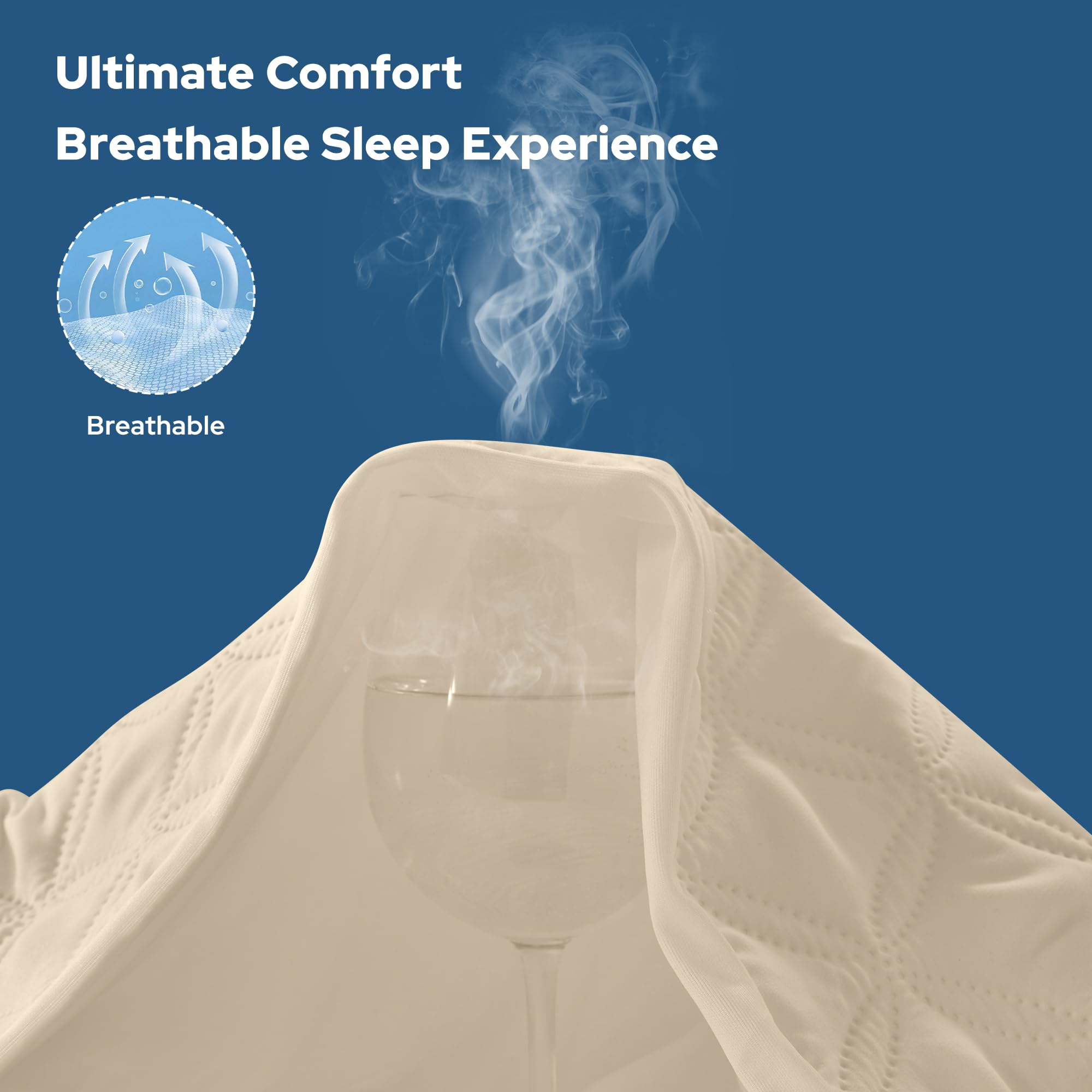 Waterproof Twin XL Mattress Protector