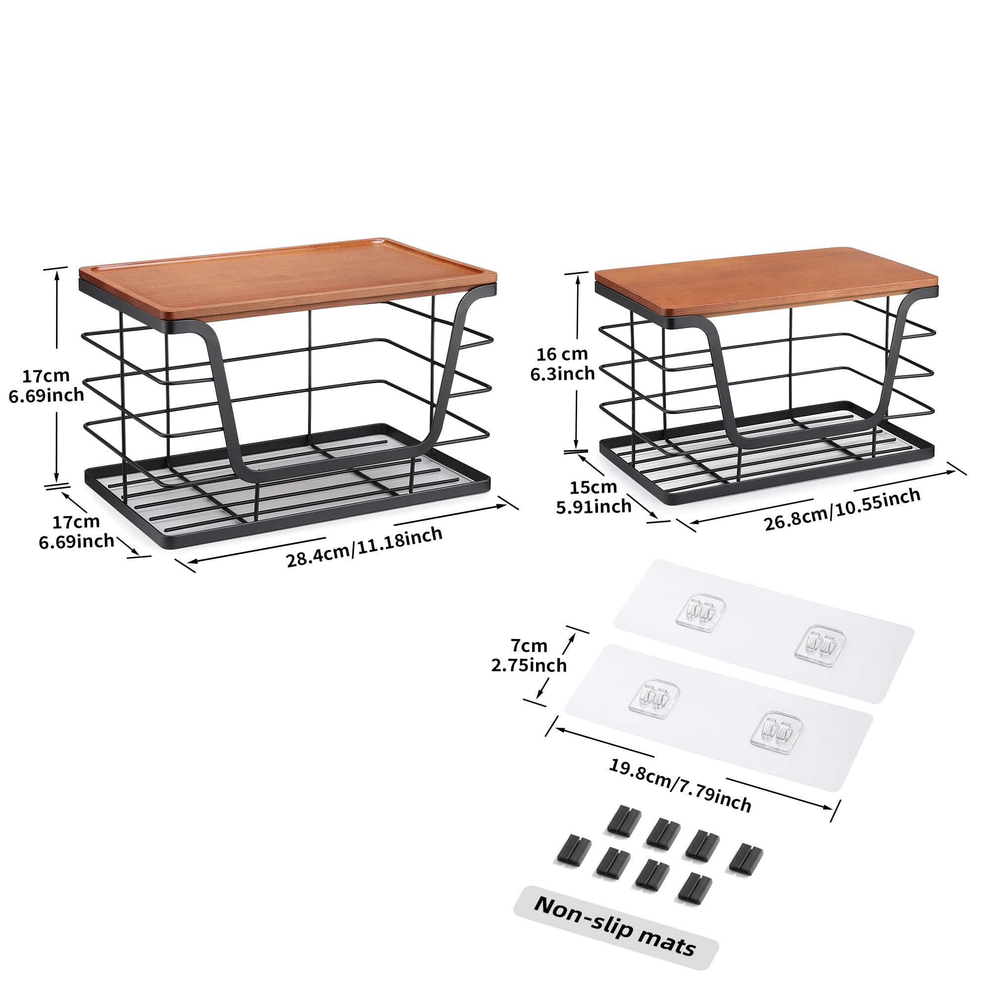2 Pack Stackable Storage Bins with Lids (2 Count)
