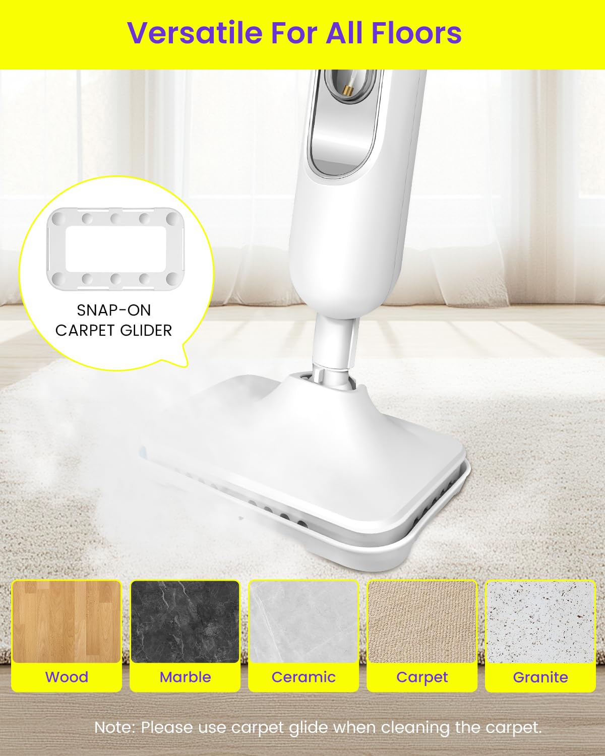 Steam Mop for Floor Cleaning