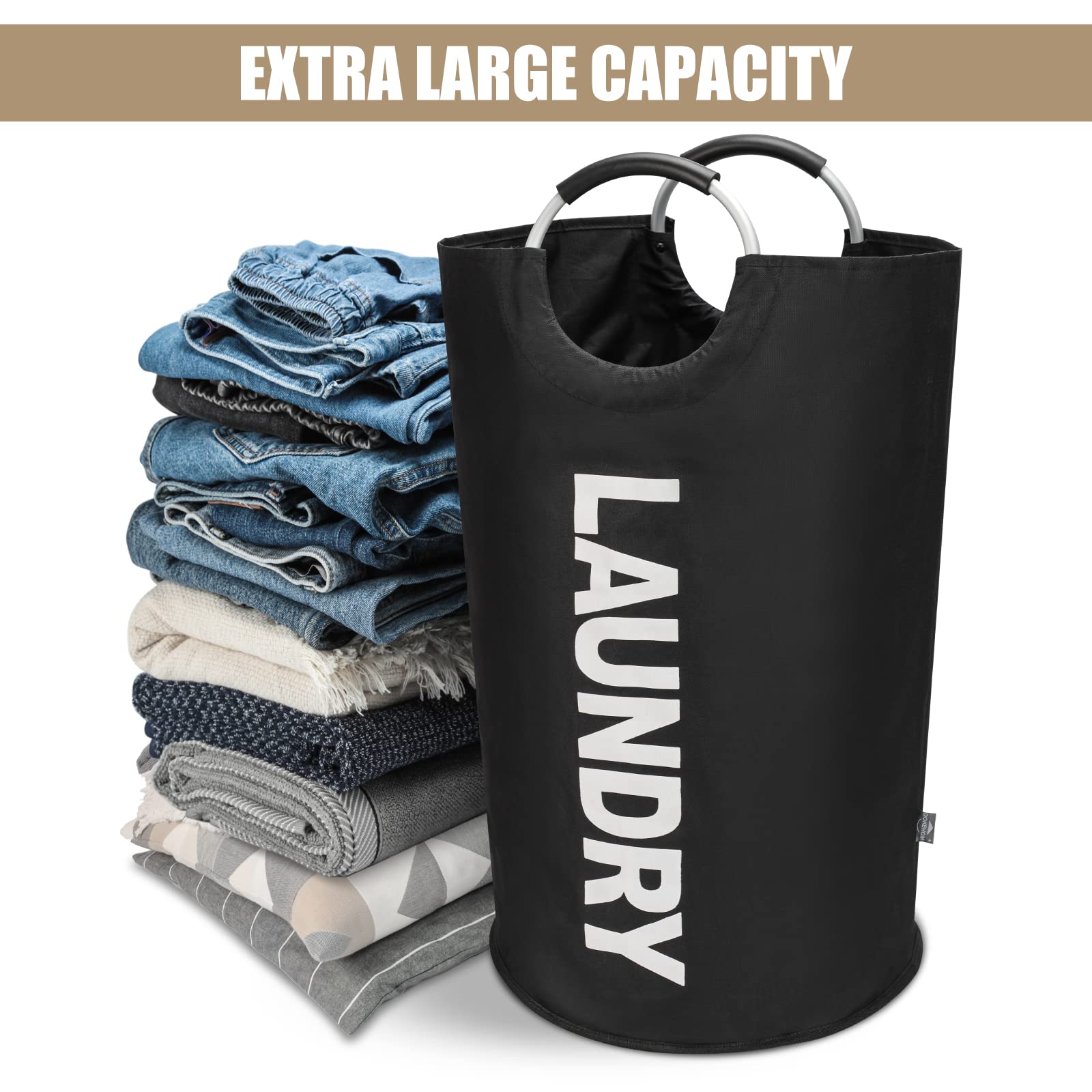 90L Large Laundry Basket Bag - ModHome Supplies