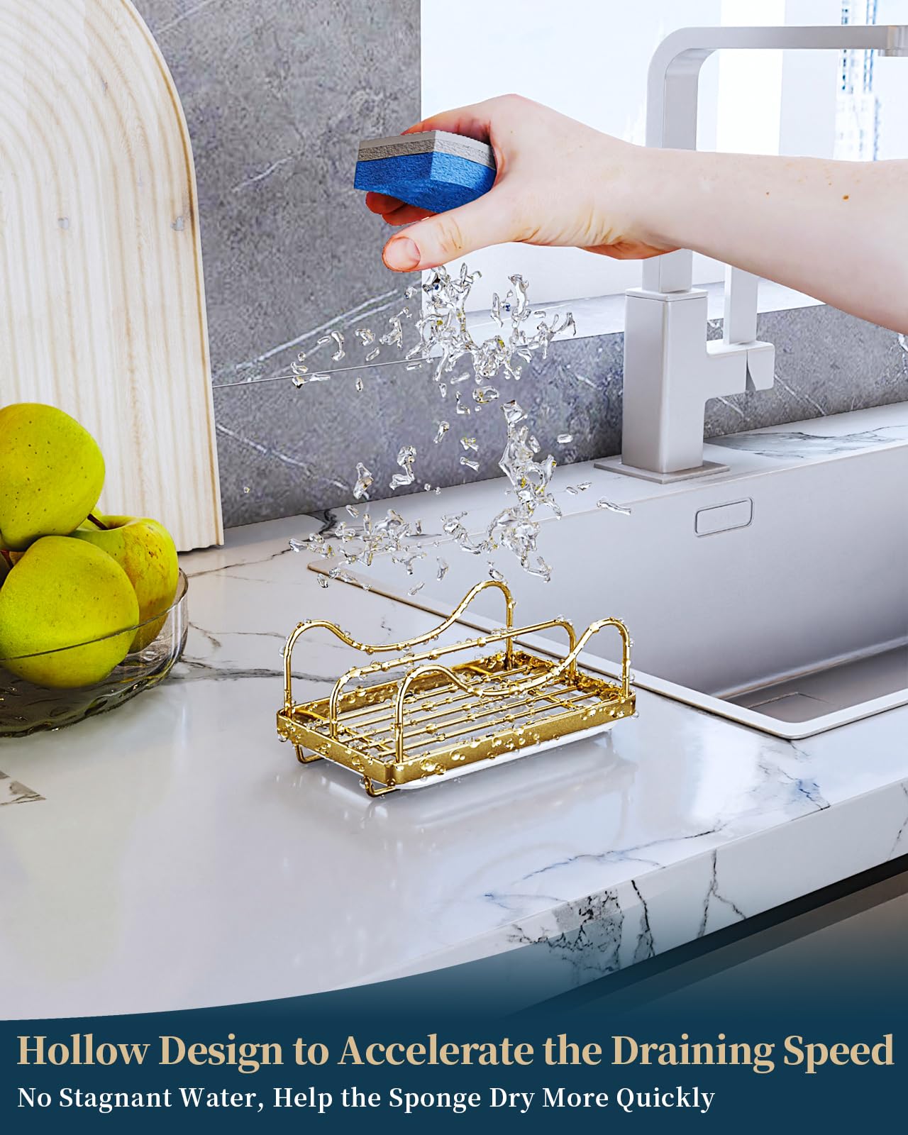 Sponge Holder for Kitchen Sink
