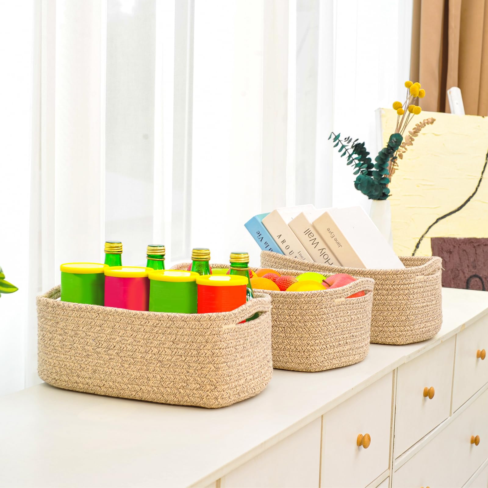Small Baskets for Organizing (3 Count)